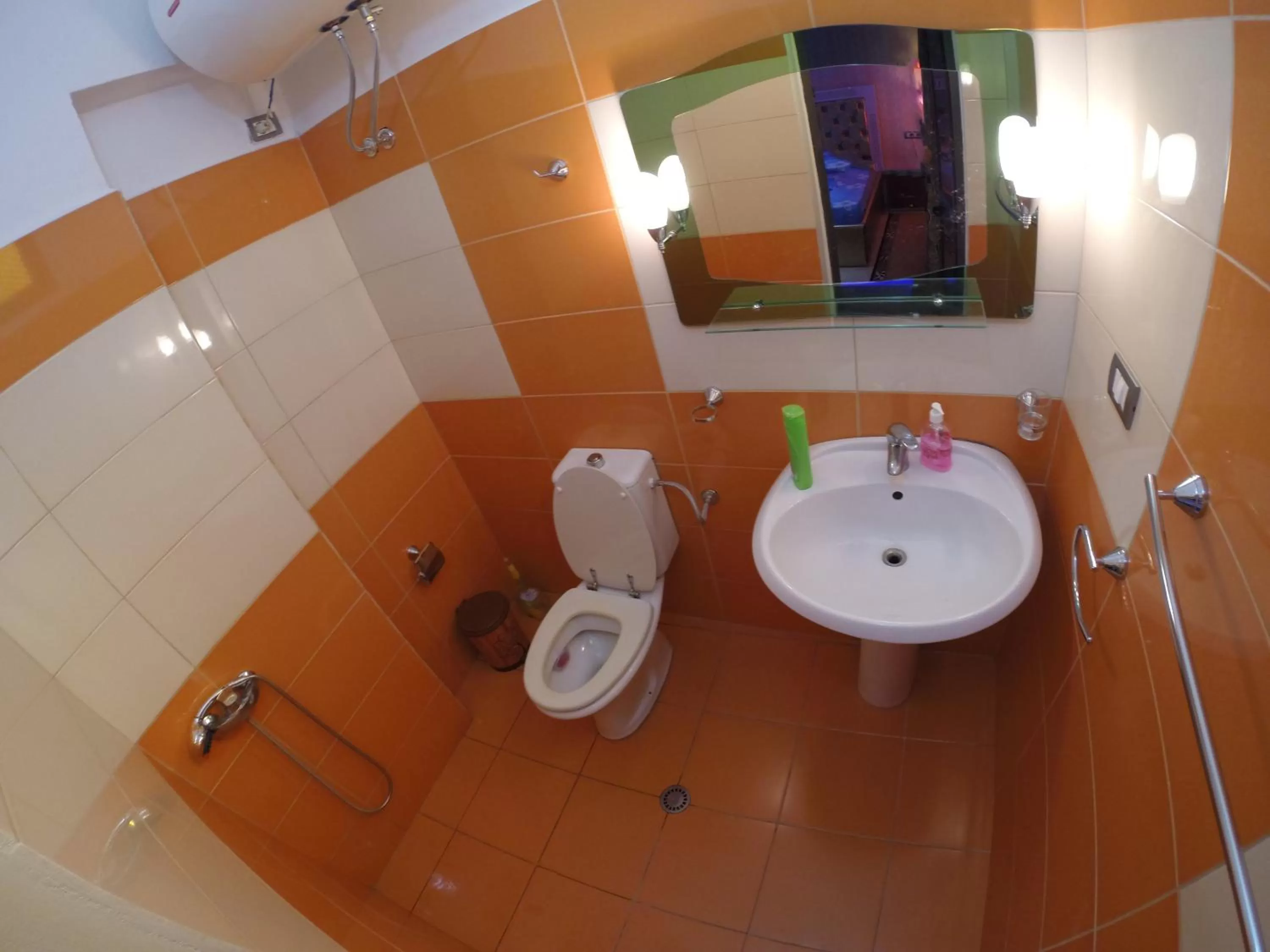 Bathroom in Hotel Buza