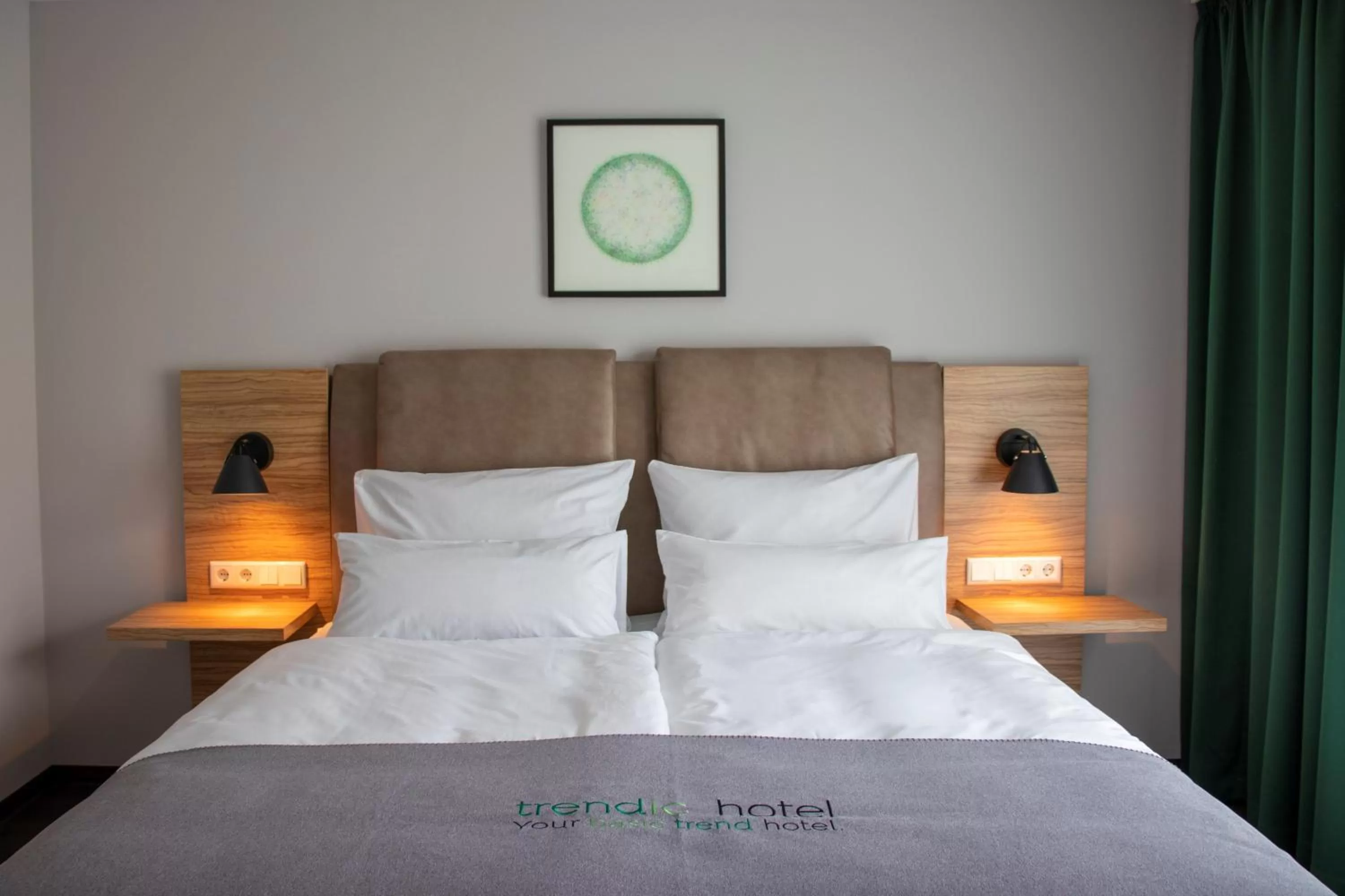 Bed in Trendic Hotel