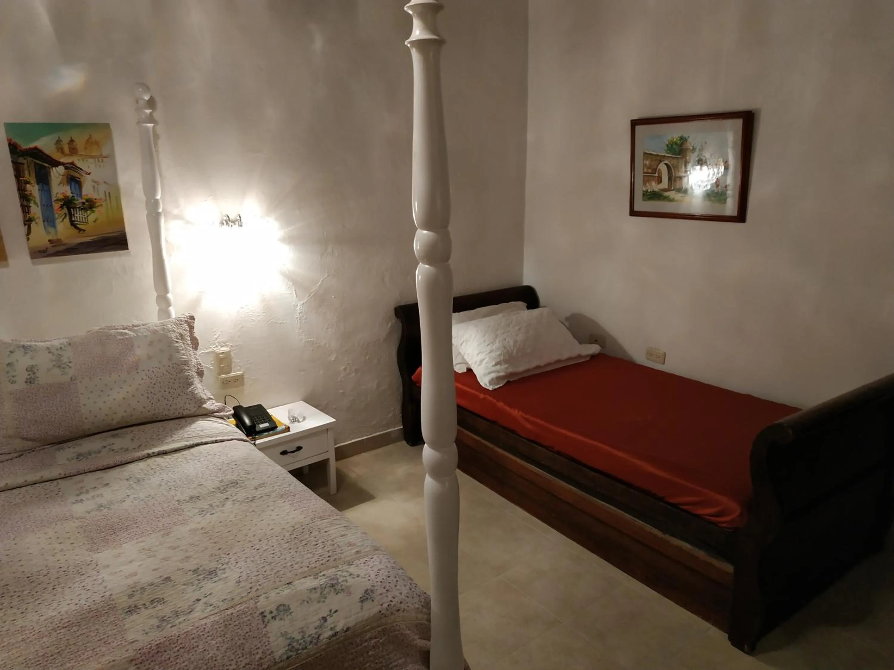 Bed in Casa India Catalina