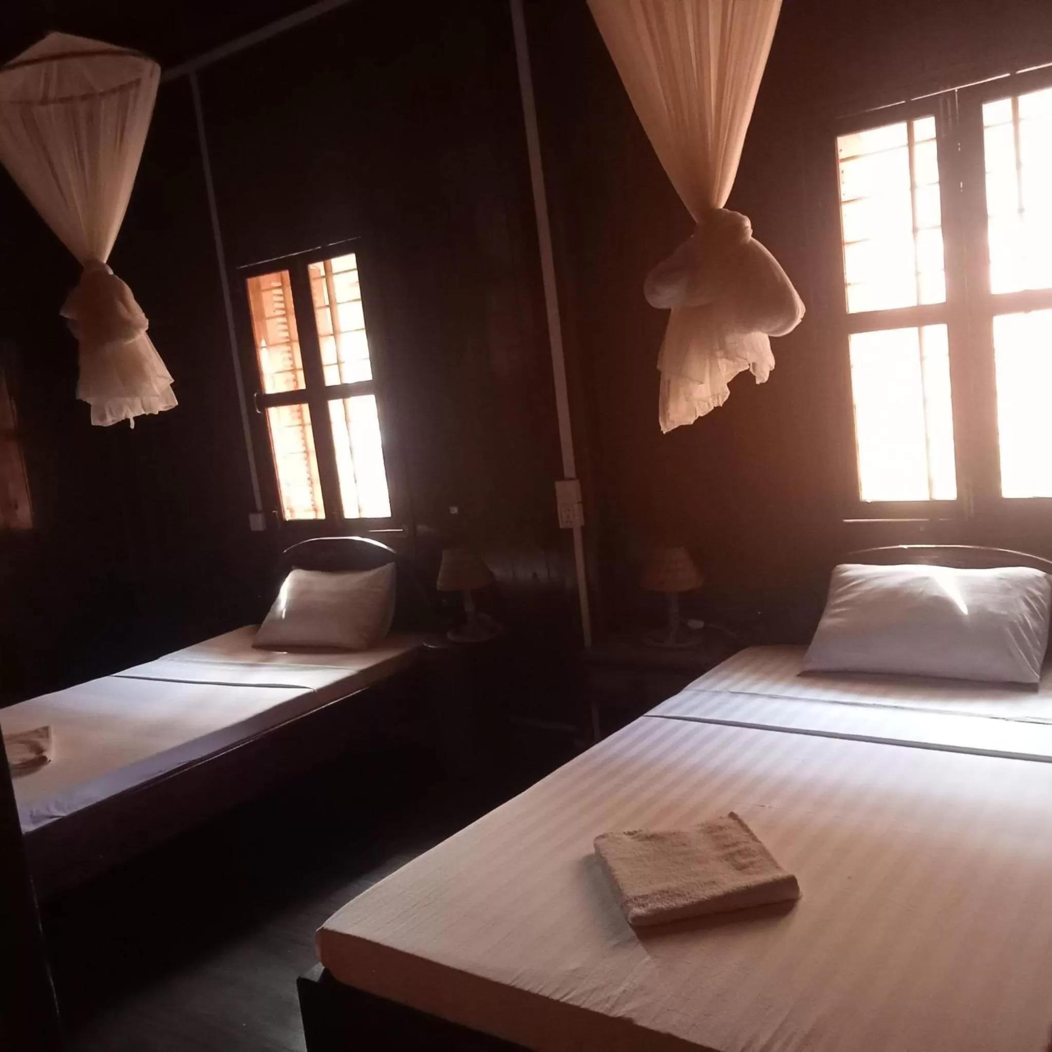 Bed in Nomad Guesthouse