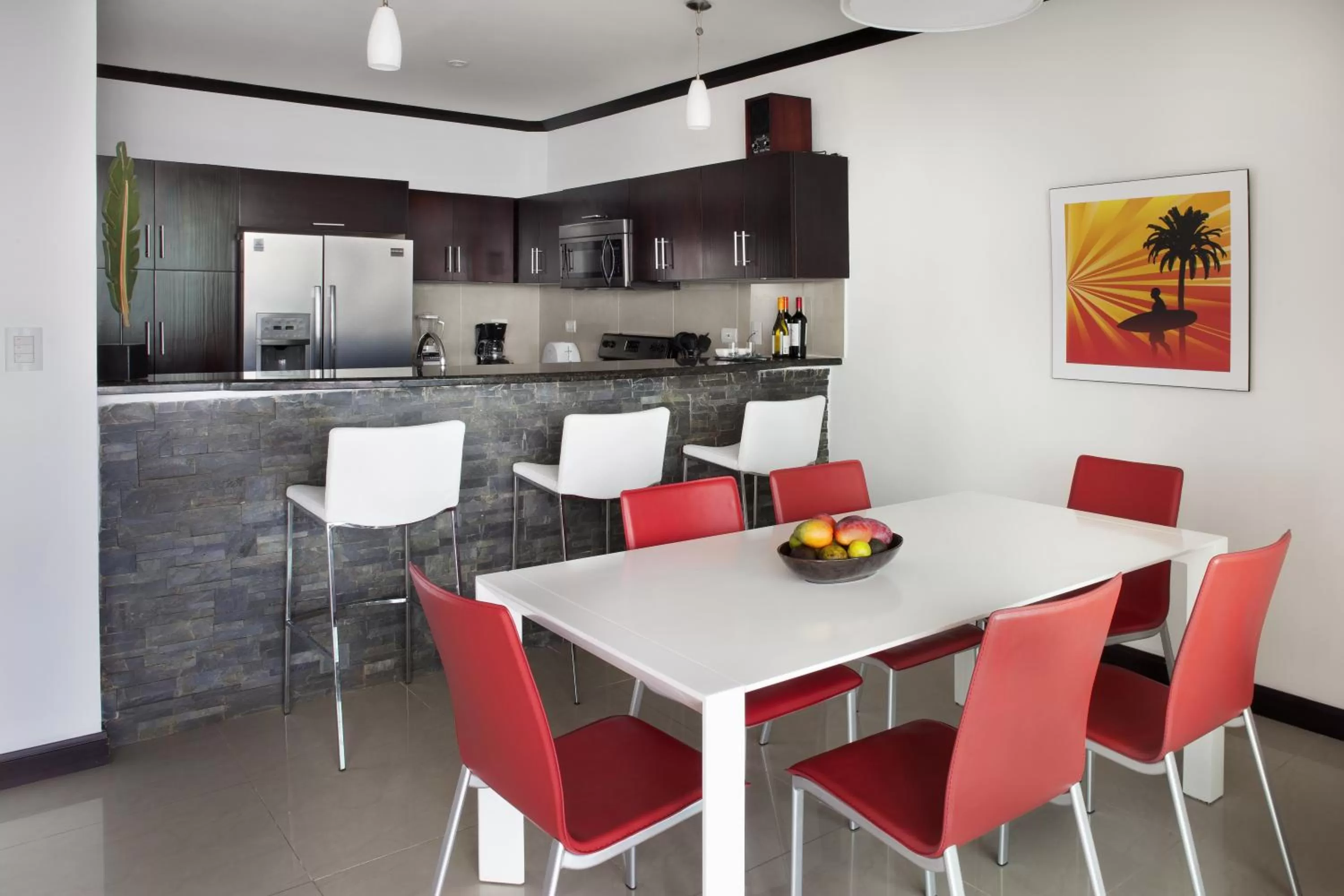 Kitchen or kitchenette in Best in Jaco Condos at Diamante del Sol