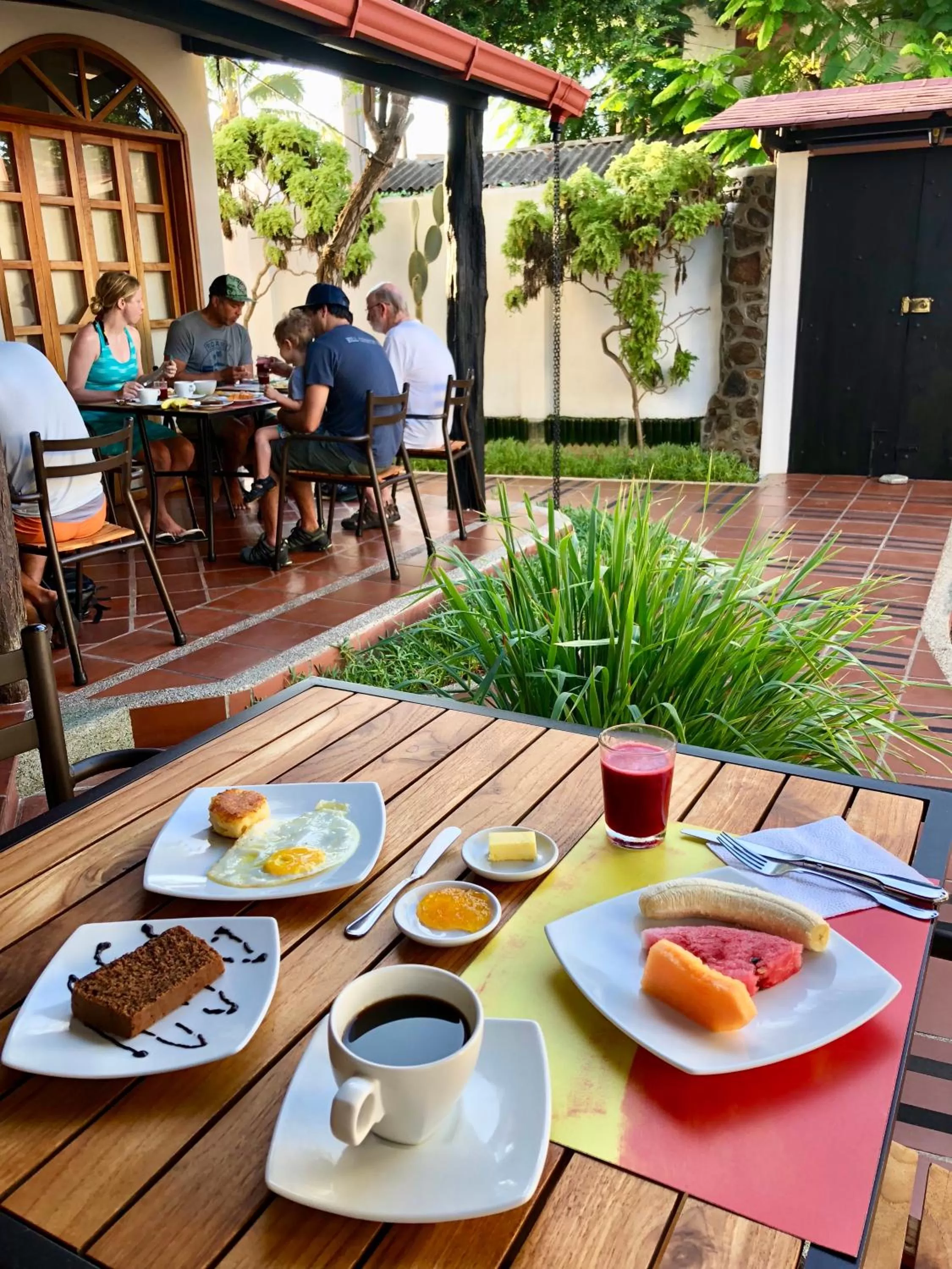 Breakfast in Hotel Galapagos Suites B&B