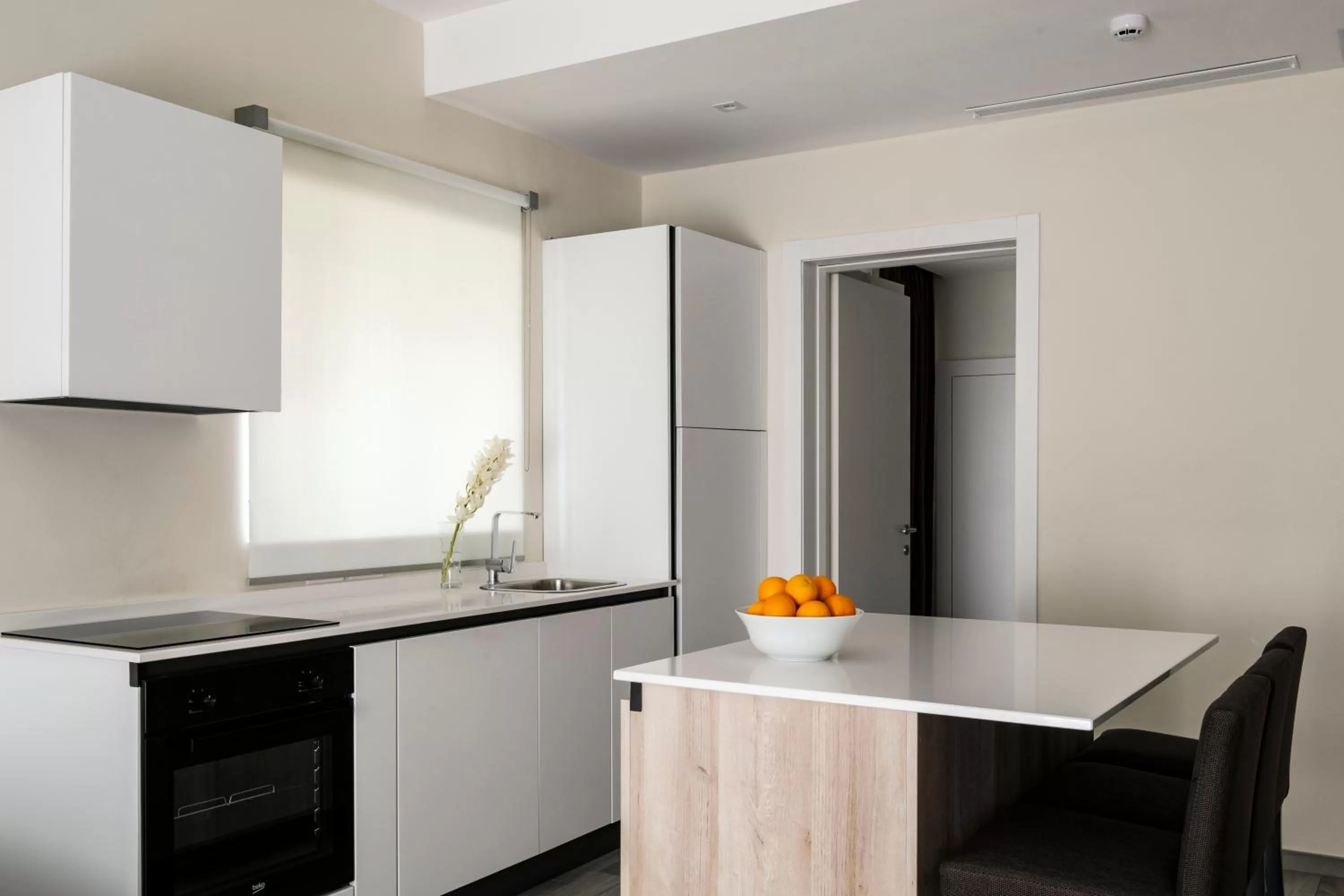 Kitchen or kitchenette in Urban Valley Resort & Spa