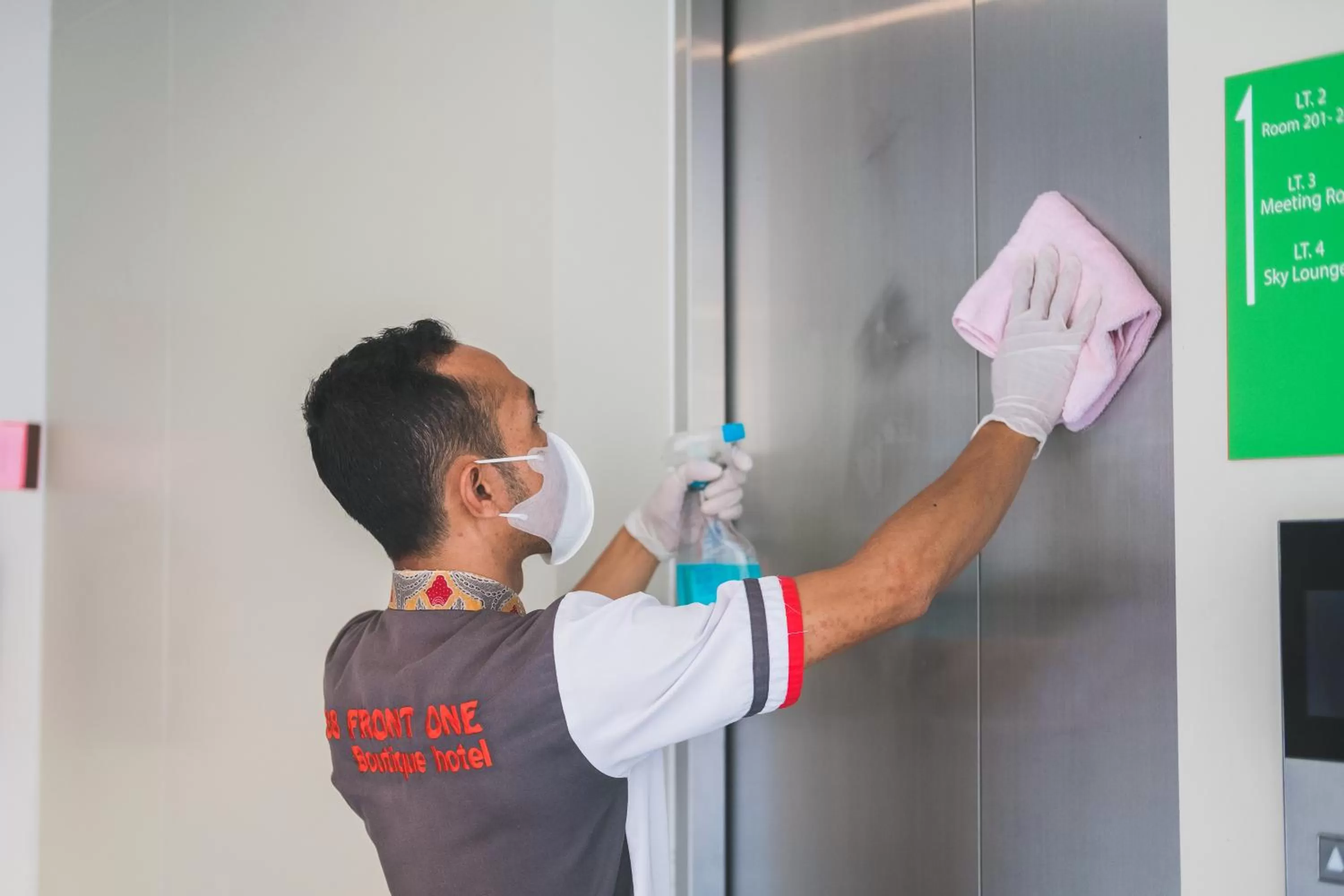 People in Three Eight Front One Boutique Batu Malang