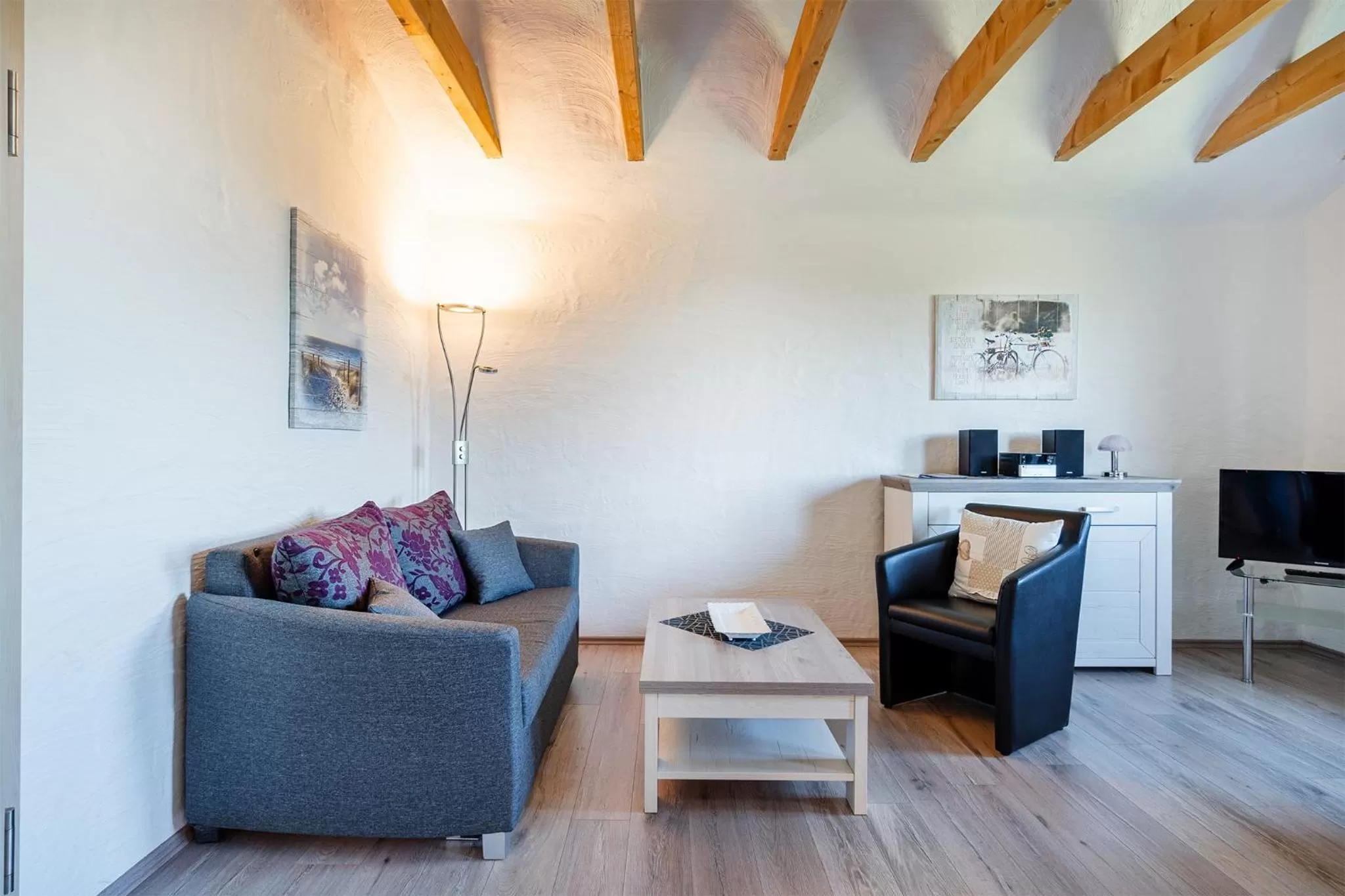 TV and multimedia, Seating Area in Villa Moorstern