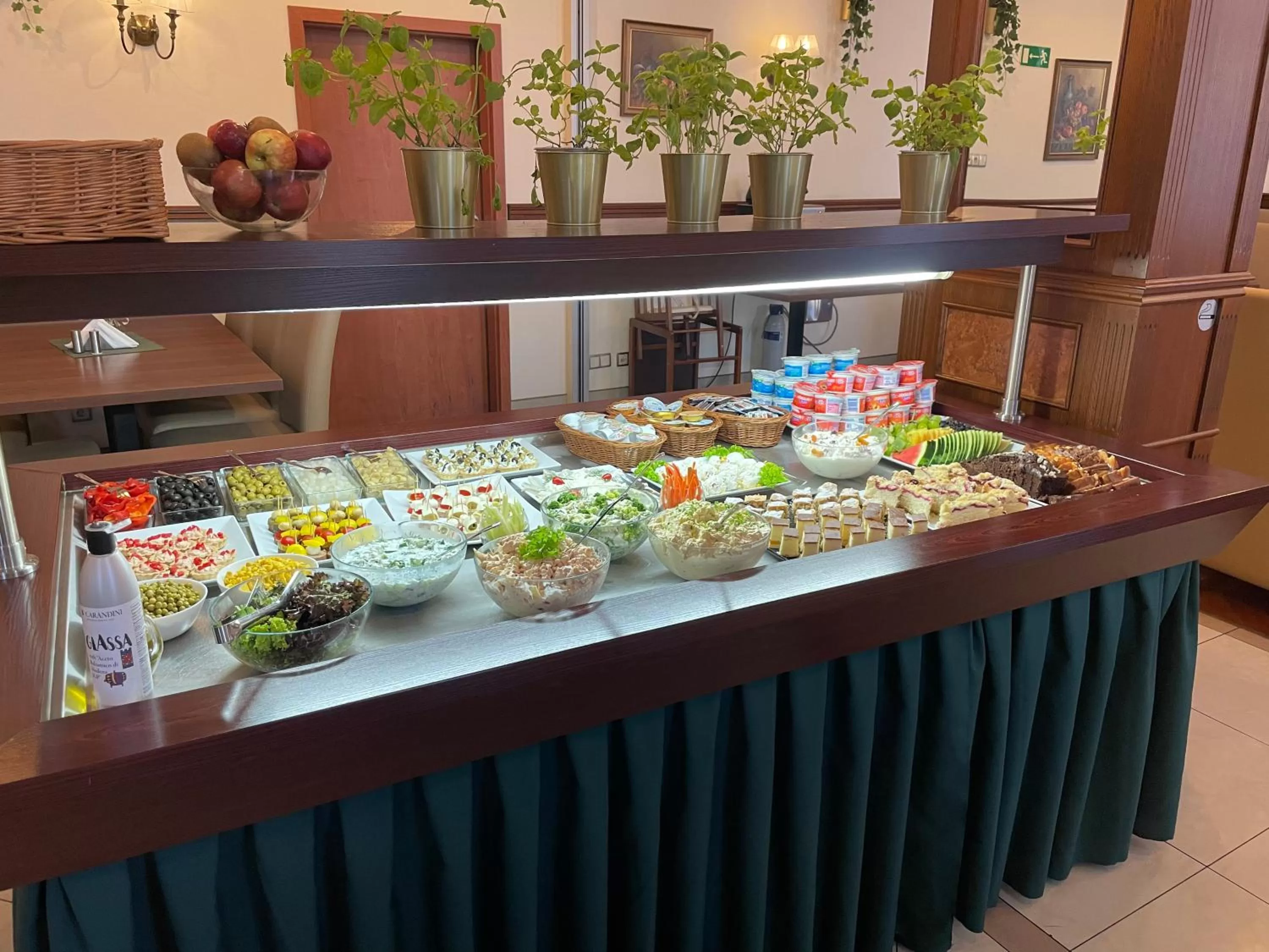 Buffet breakfast in Hotel Great Polonia Conrad Kraków