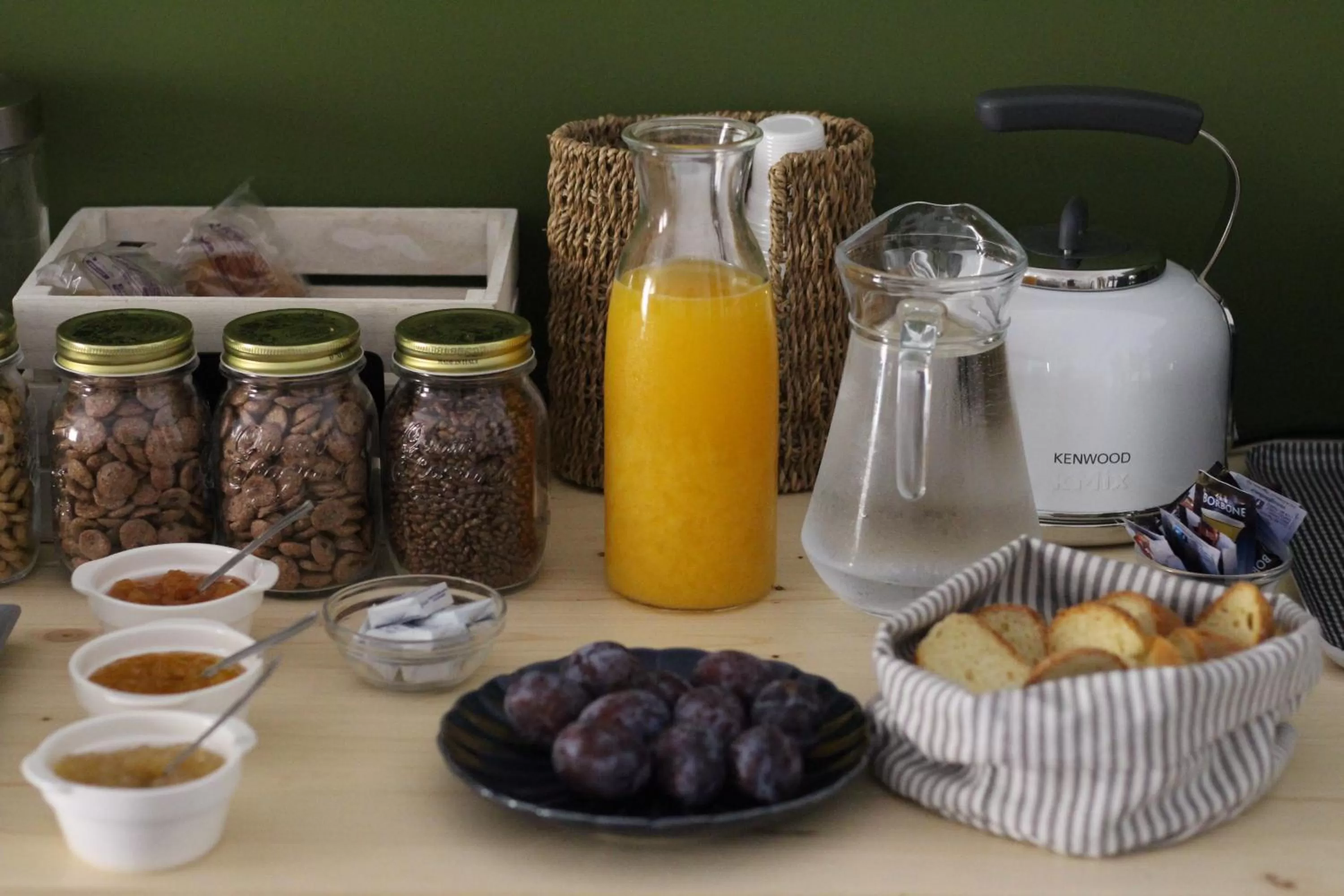 Food and drinks in B&B Bandiera 77