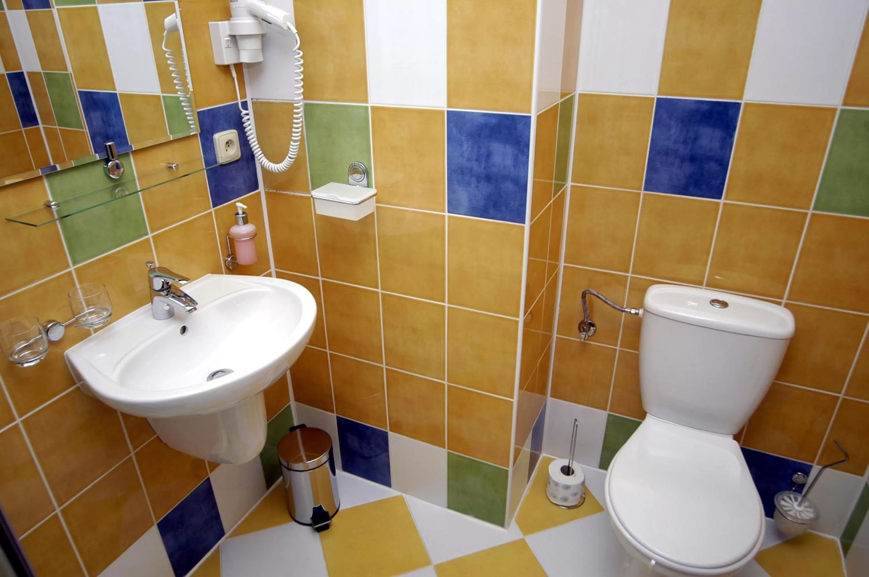 Toilet, Bathroom in Hotel Loucky