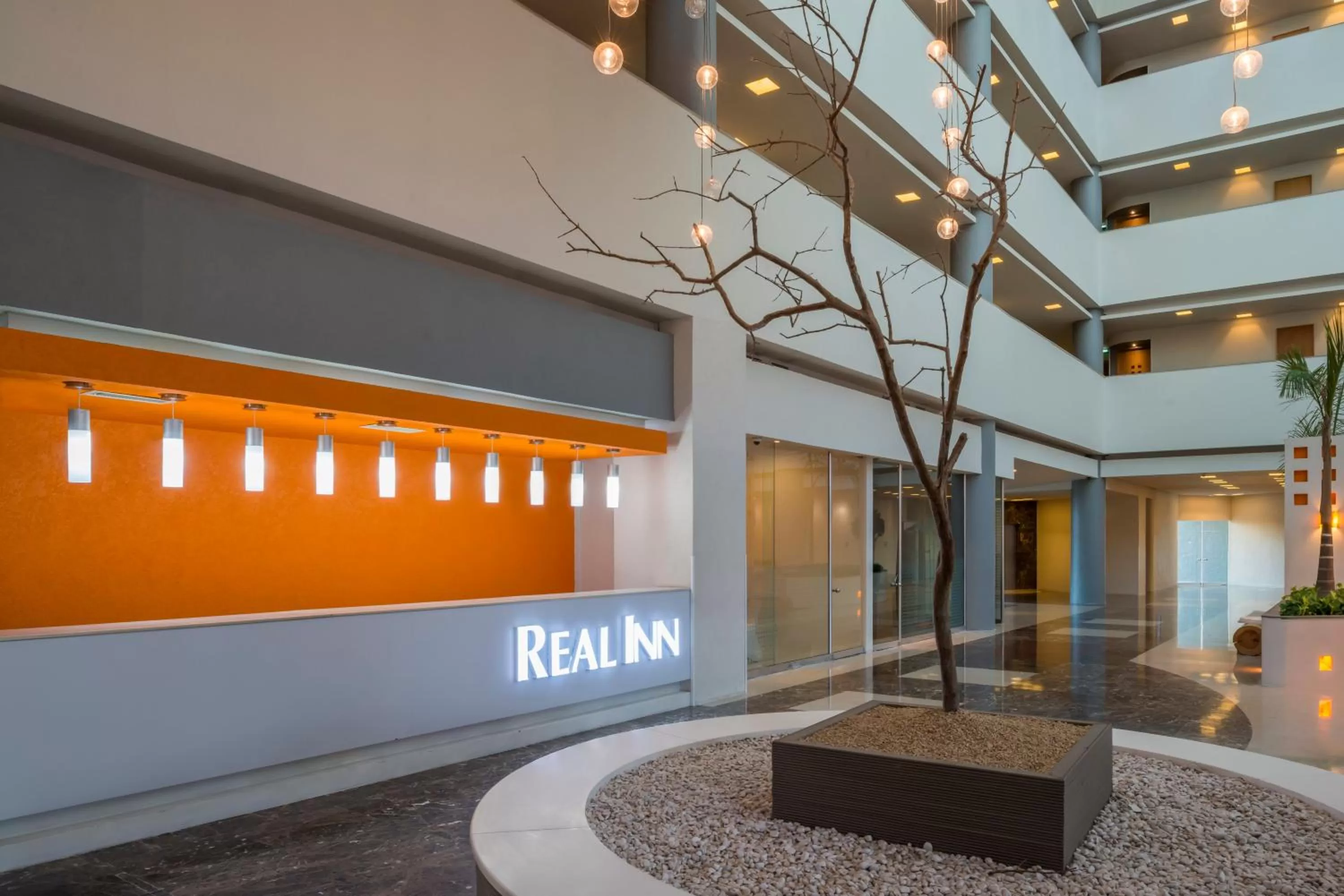 Lobby or reception in Real Inn Nuevo Laredo