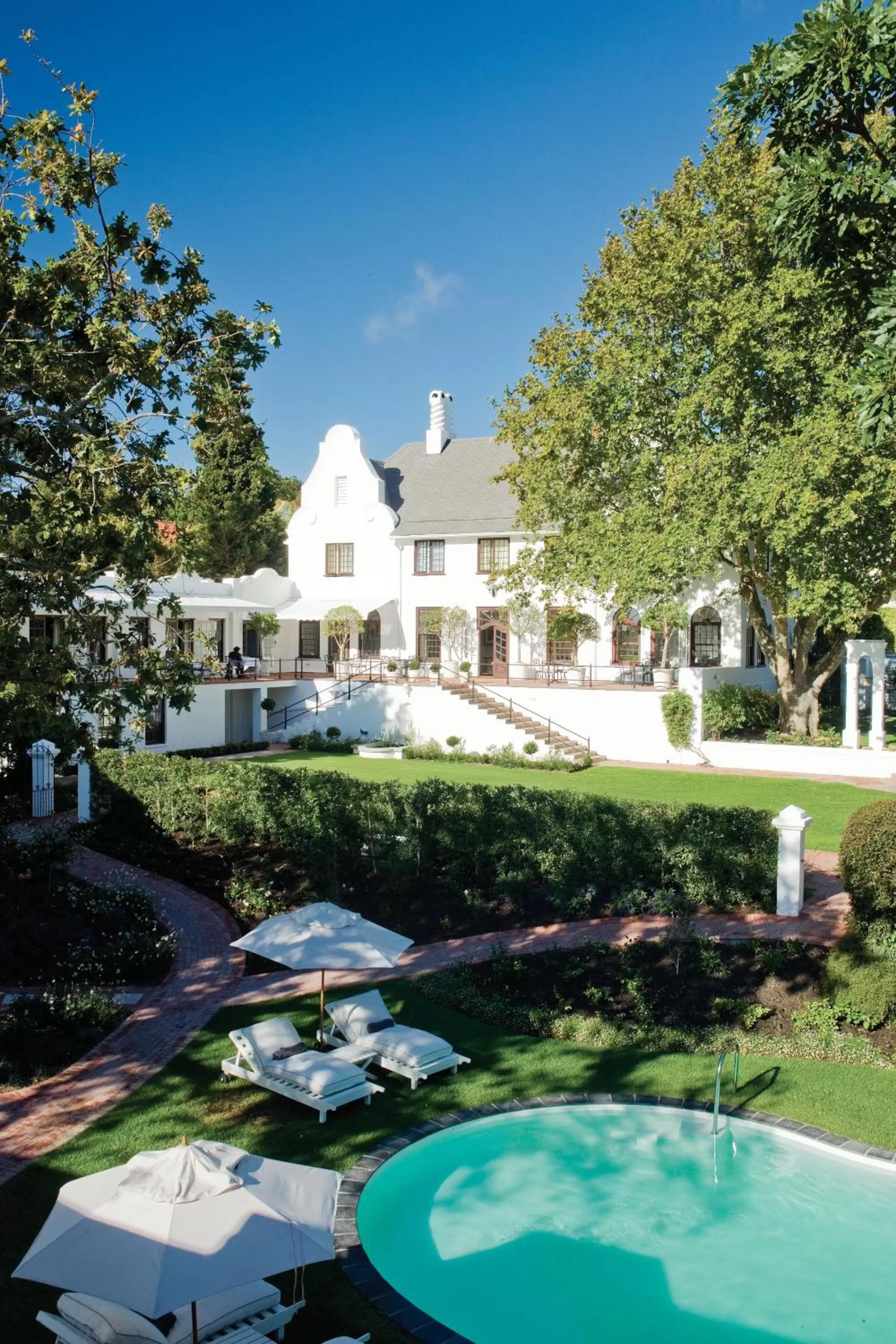 Garden in The Andros Boutique Hotel