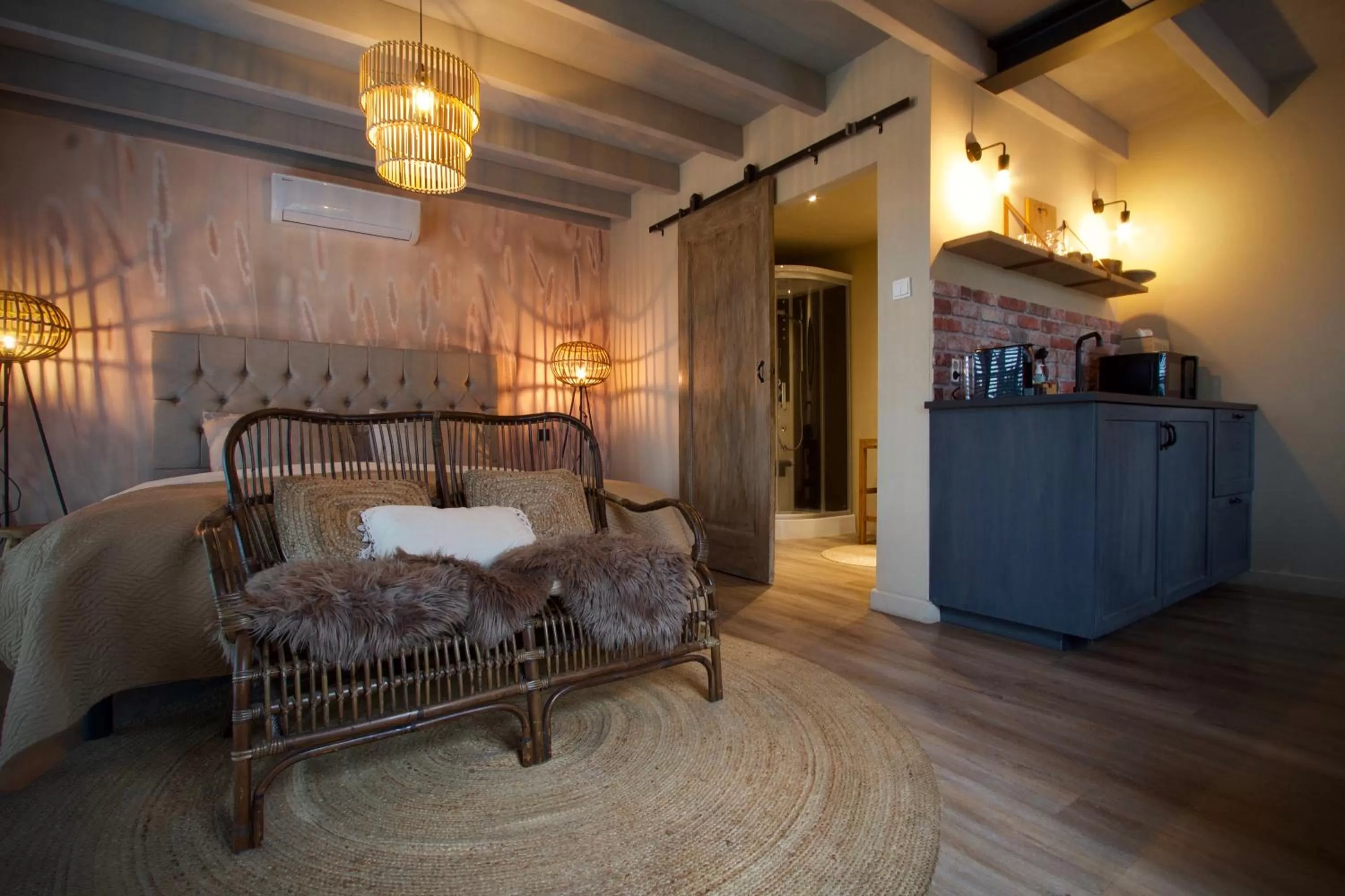 Seating Area in Bed & Breakfast Neeltje Soet