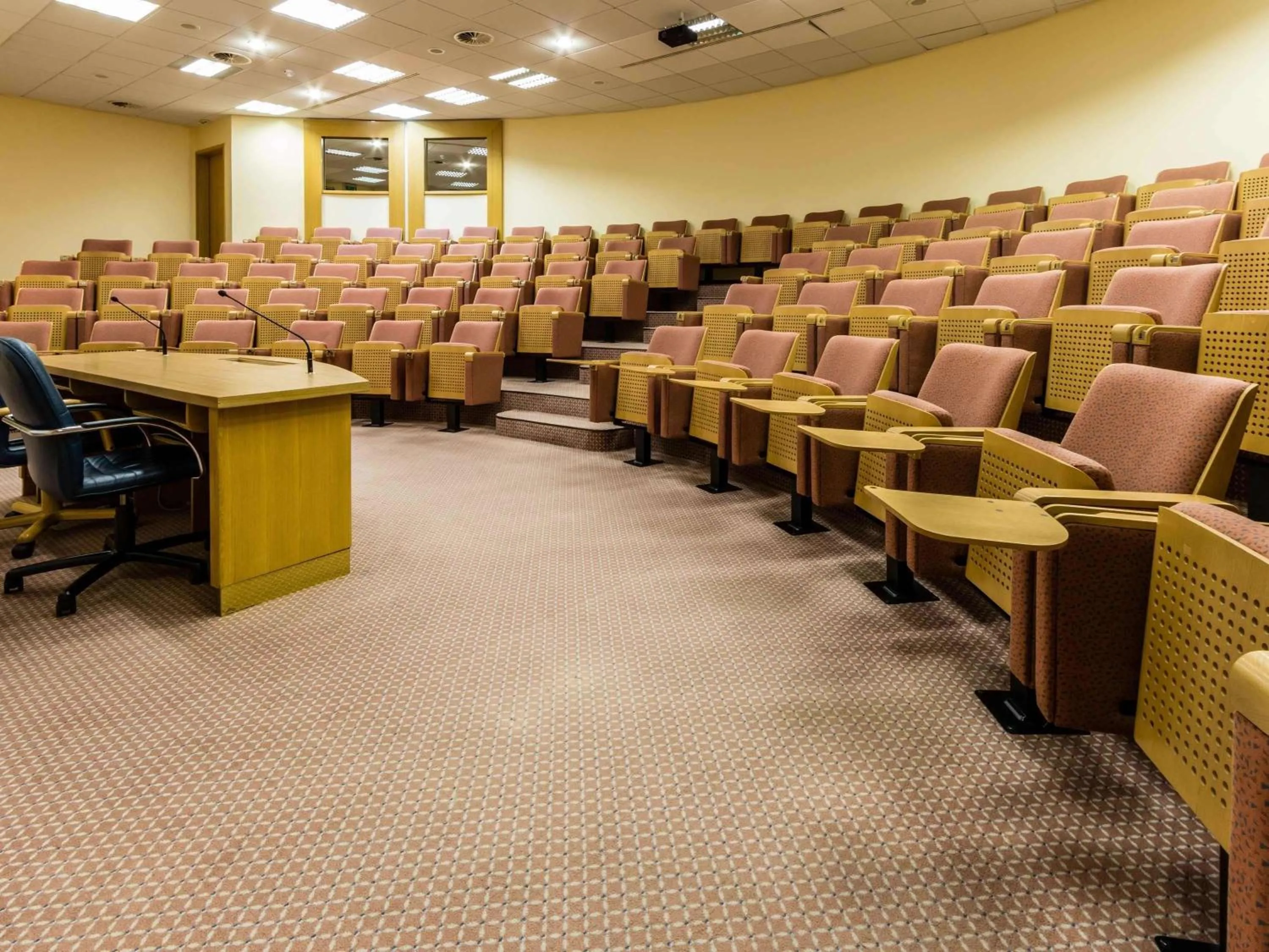 On site in Hotel Piramida