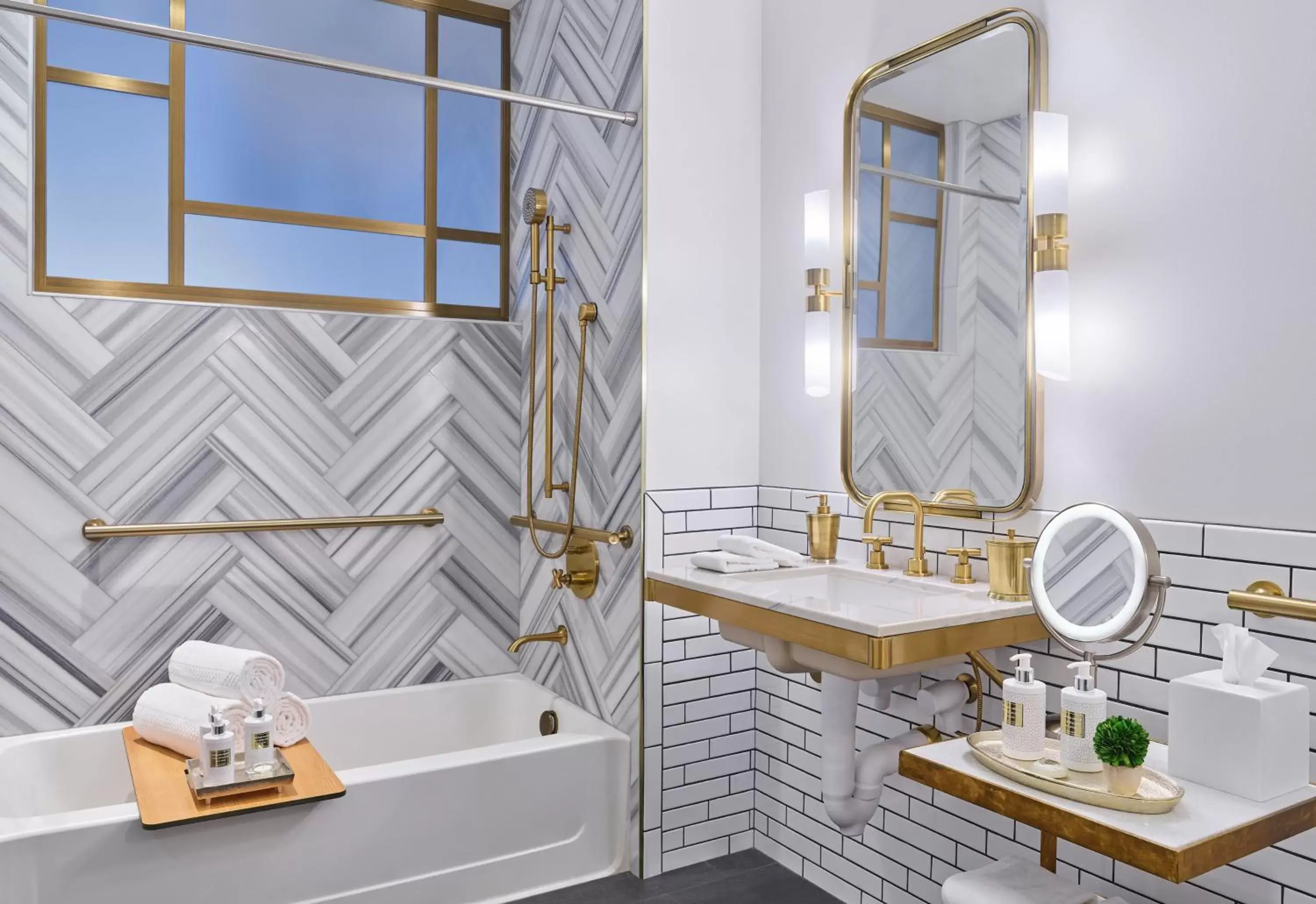 Great Room - Two Queens TUB - Disability Access in Halcyon - A Hotel in Cherry Creek Great Room - Two Queens TUB - Disability Access in Halcyon - A Hotel in Cherry Creek