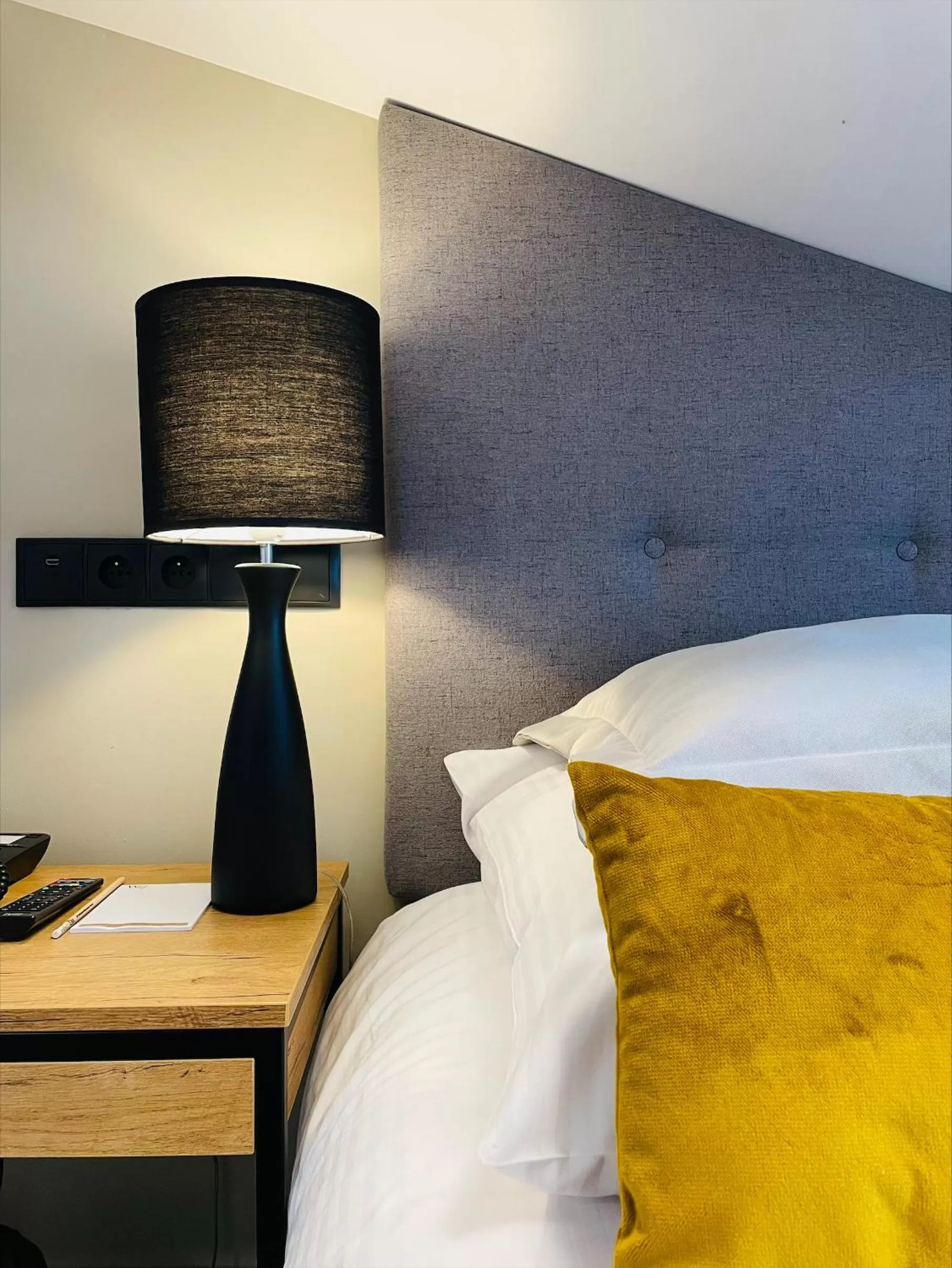 Bed in Hotel Wawel Queen