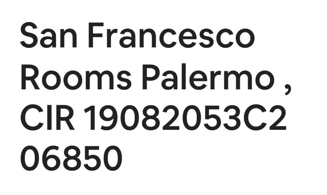 Certificate/Award in San Francesco Rooms and Apartment with Terrace in Palermo Locazione Turistica