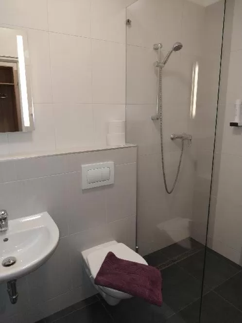 Bathroom in Motel Vega