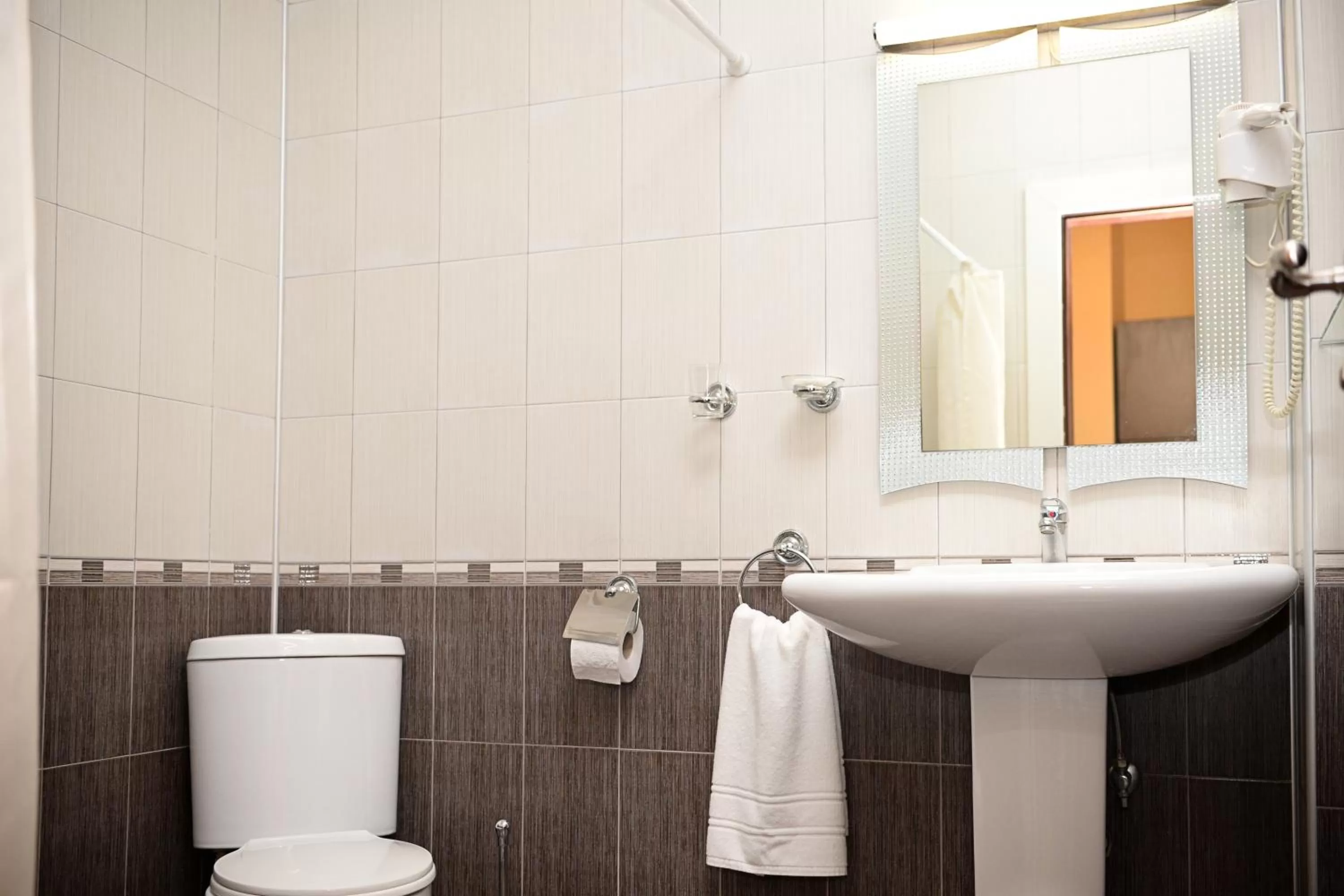 Bathroom in Family Art-Hotel Zora