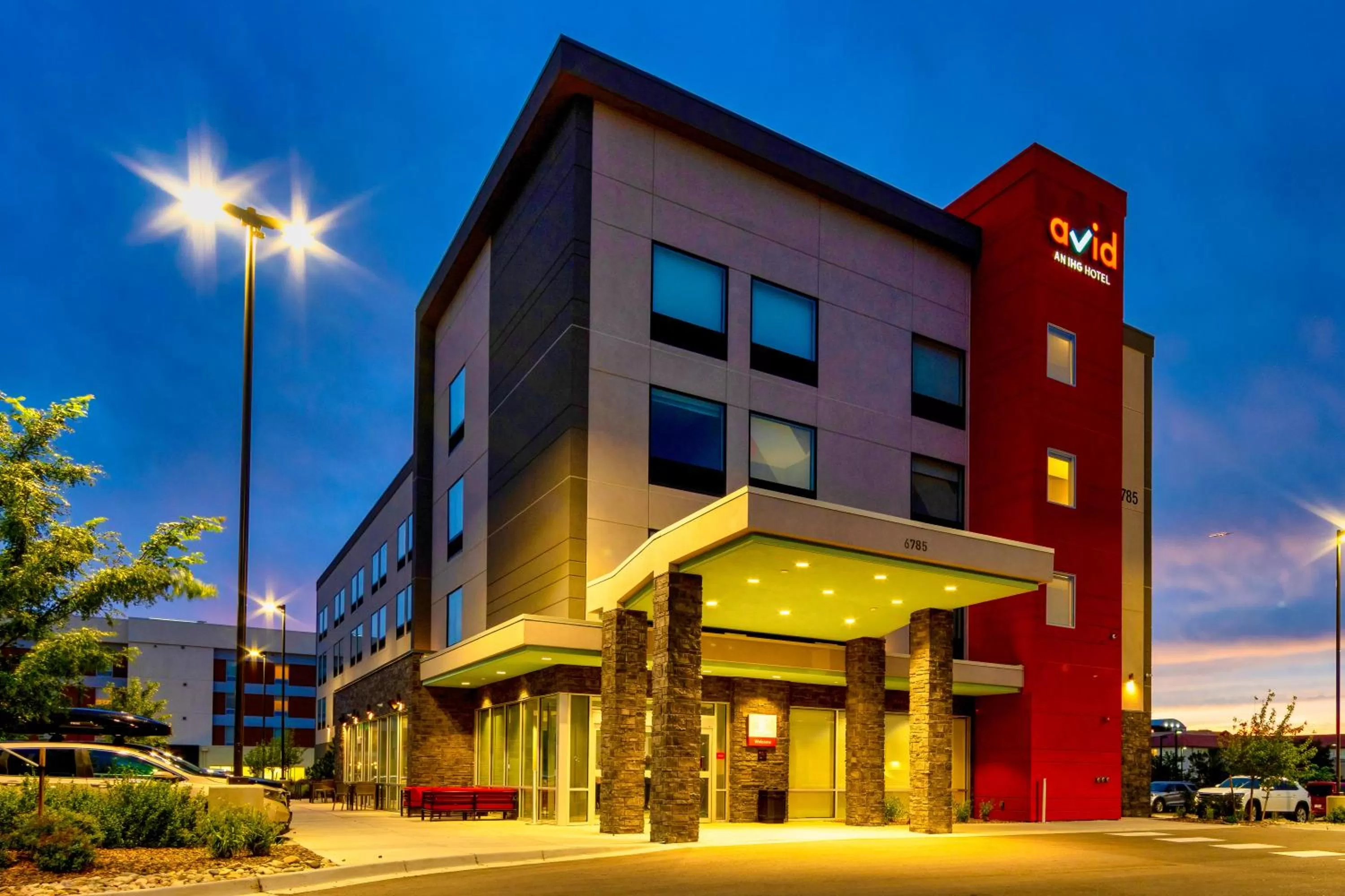 Property building in Avid Hotels - Denver Airport Area by IHG