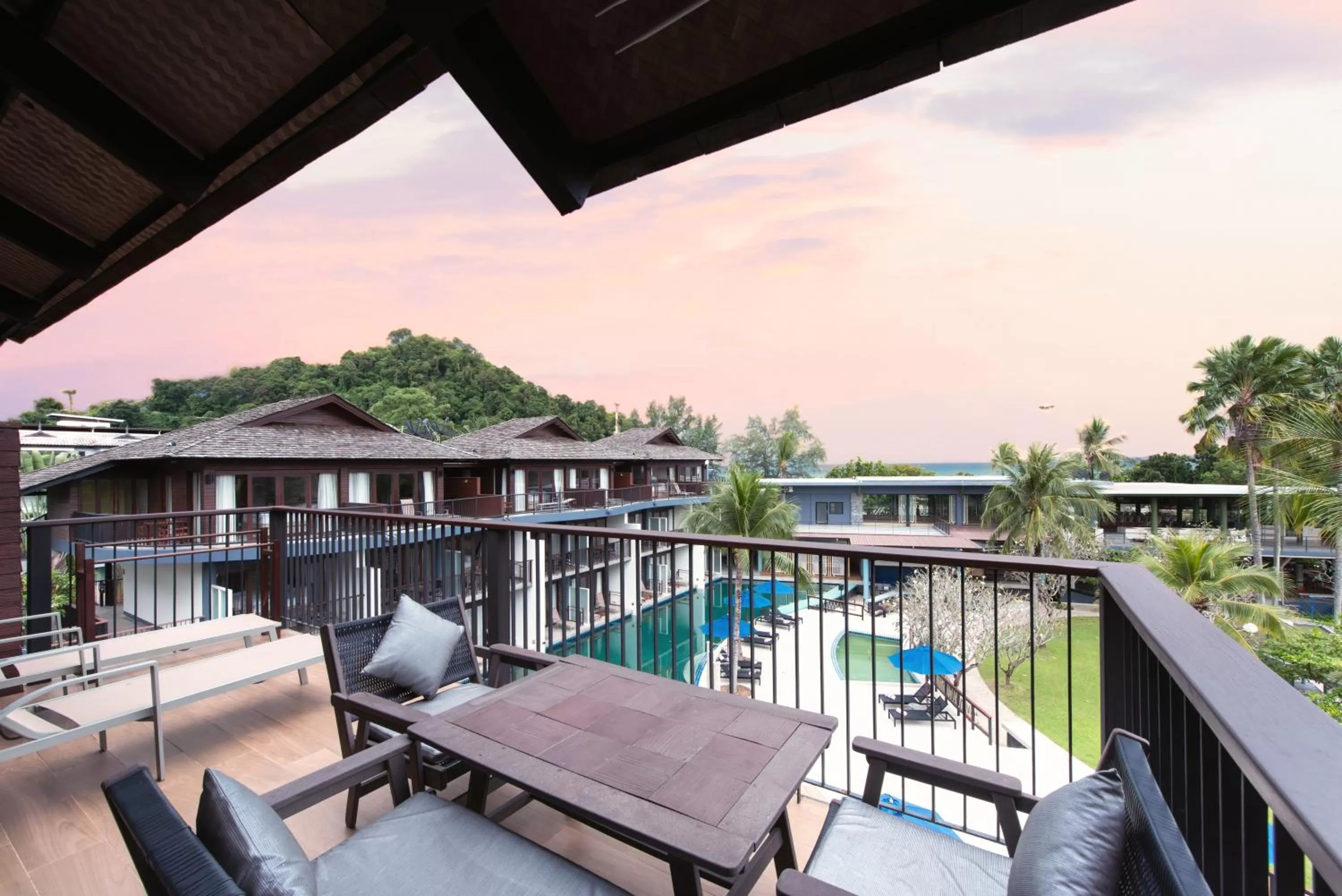Balcony/Terrace in Holiday Ao Nang Beach Resort, Krabi
