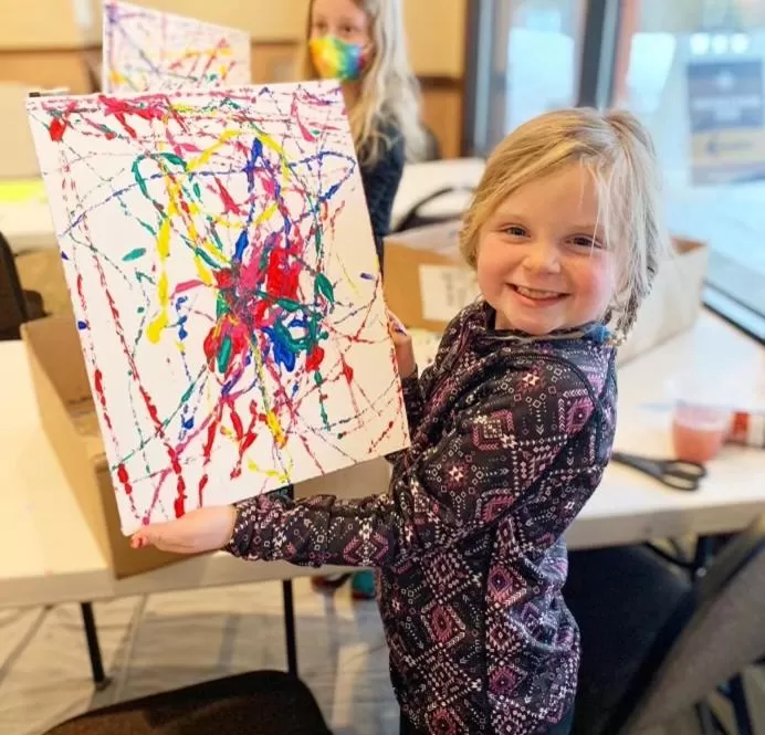 Children in Caribou Highlands Lodge