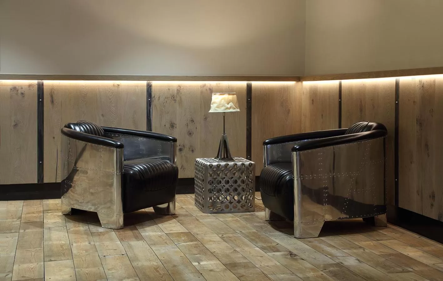 Decorative detail in Hotel Le Tremplin