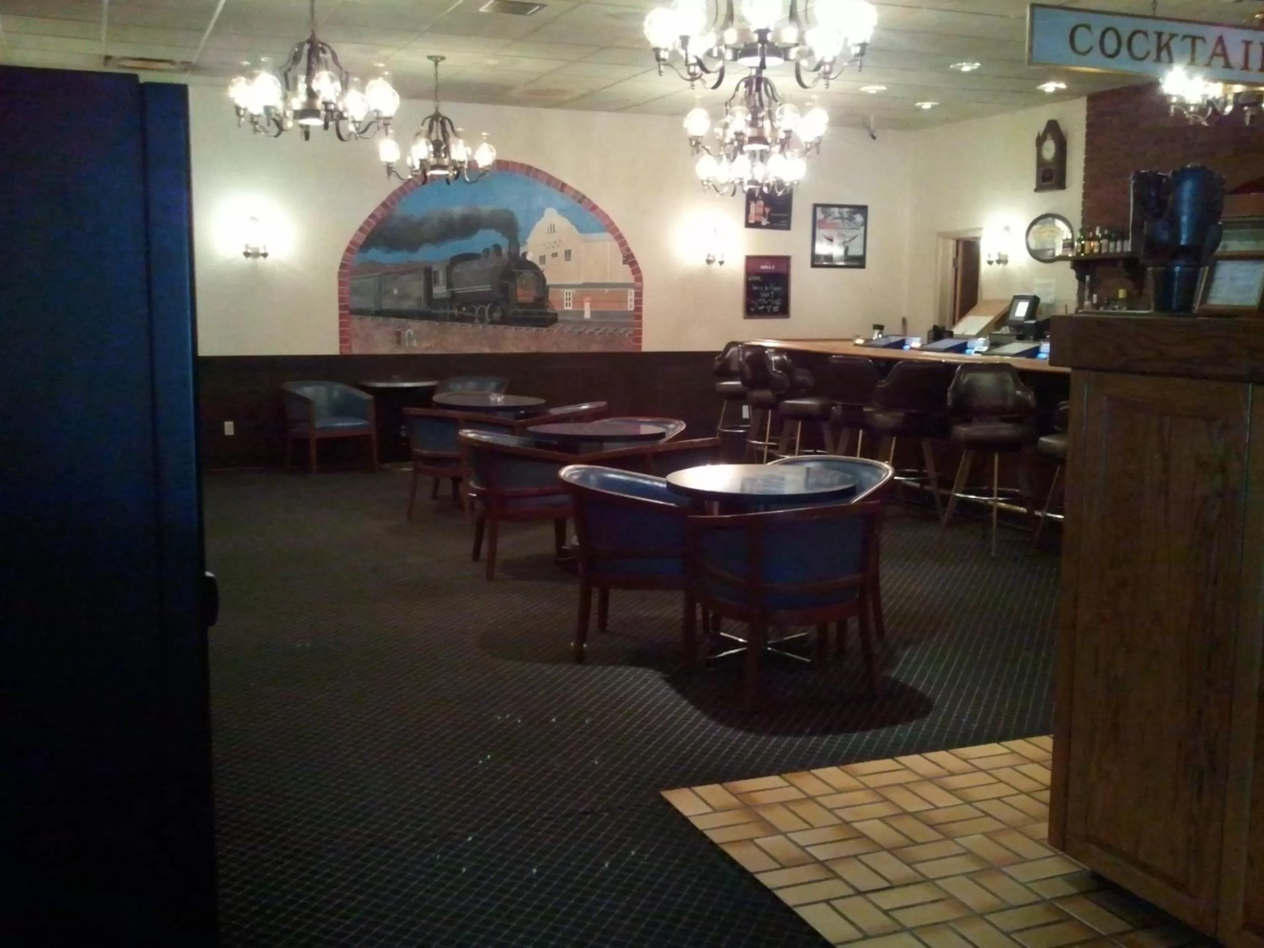 Lounge or bar in Jailhouse Motel and Casino