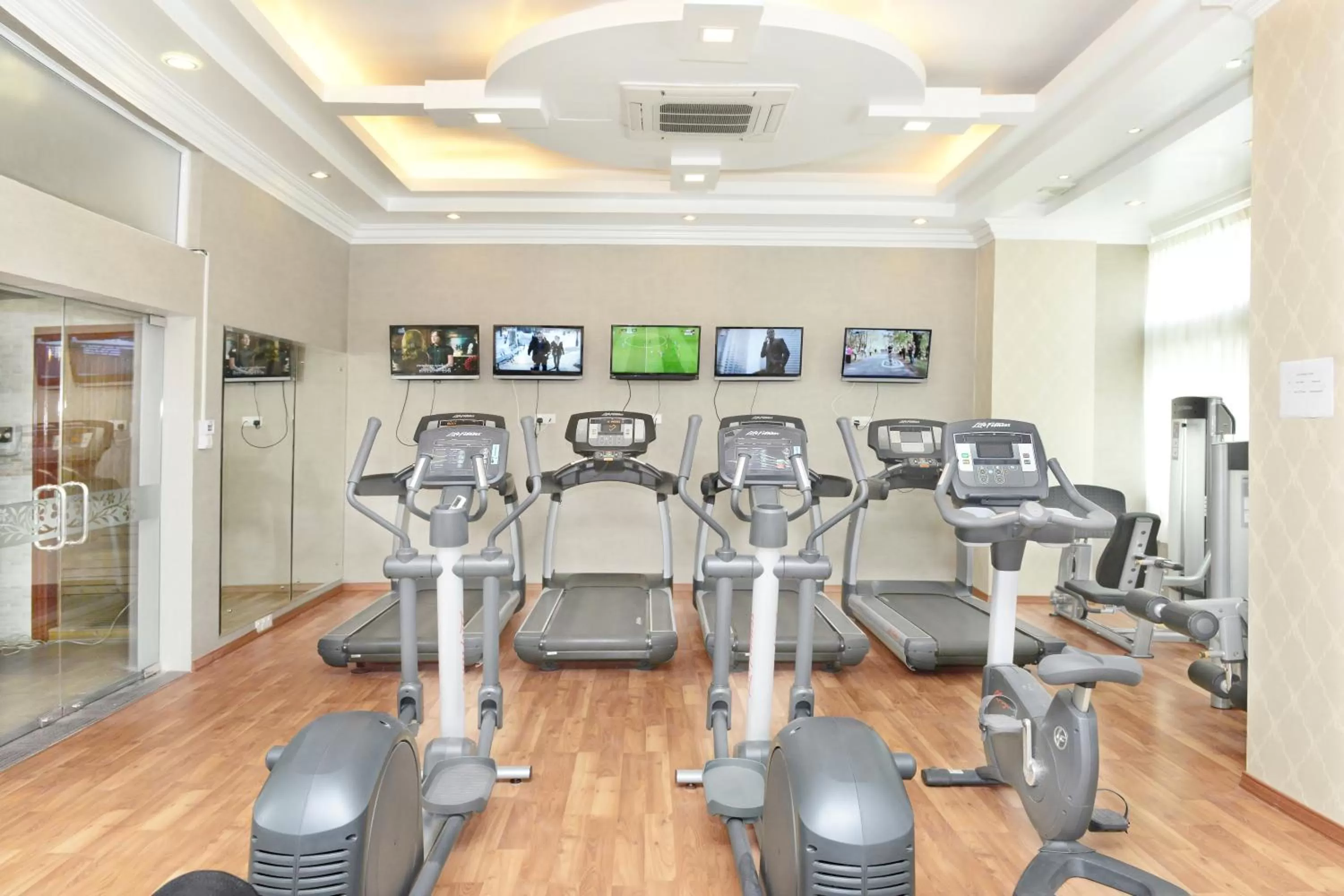 Fitness centre/facilities in Hotel Grand United - Ahlone Branch
