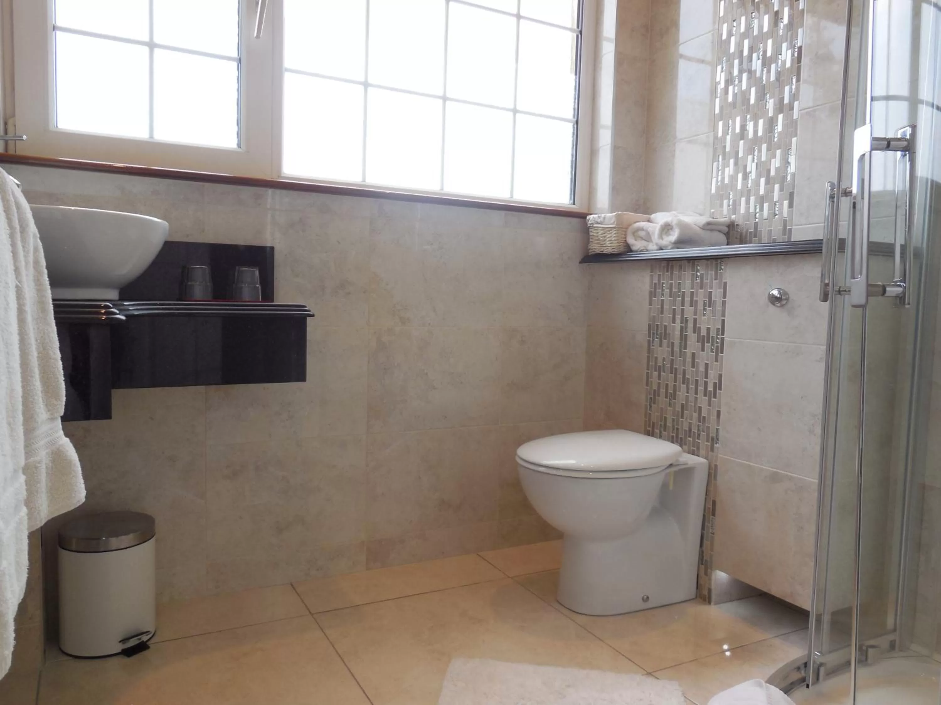 Bathroom in Crystal Springs B&B