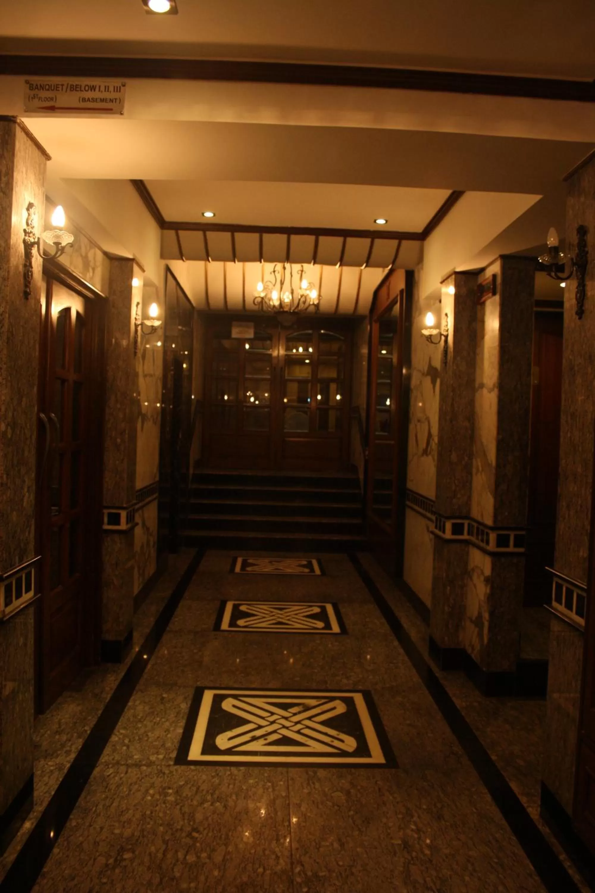 Decorative detail in Hotel Karl Residency