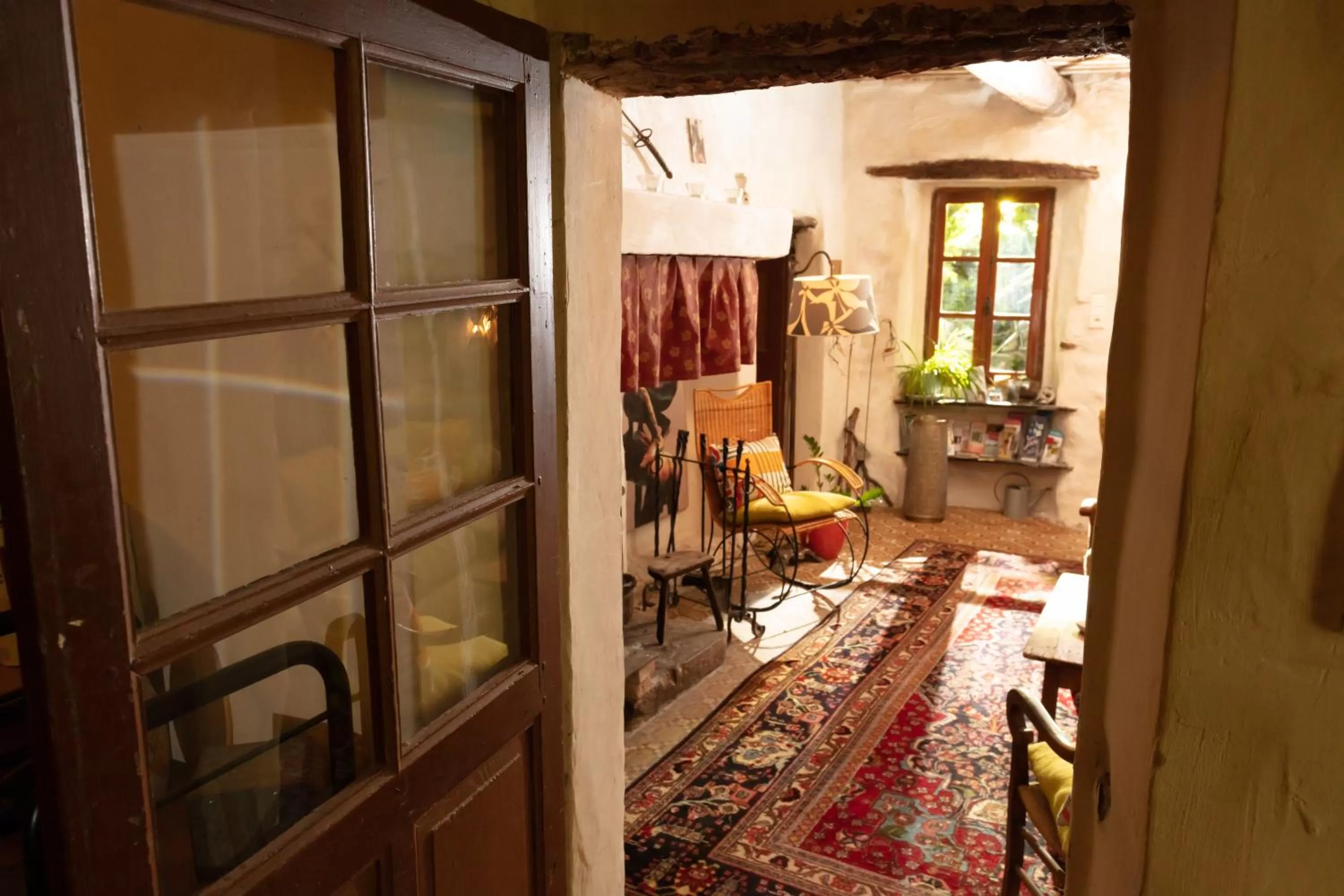 Lounge or bar in La Vieille Maison - Halte Gourmande