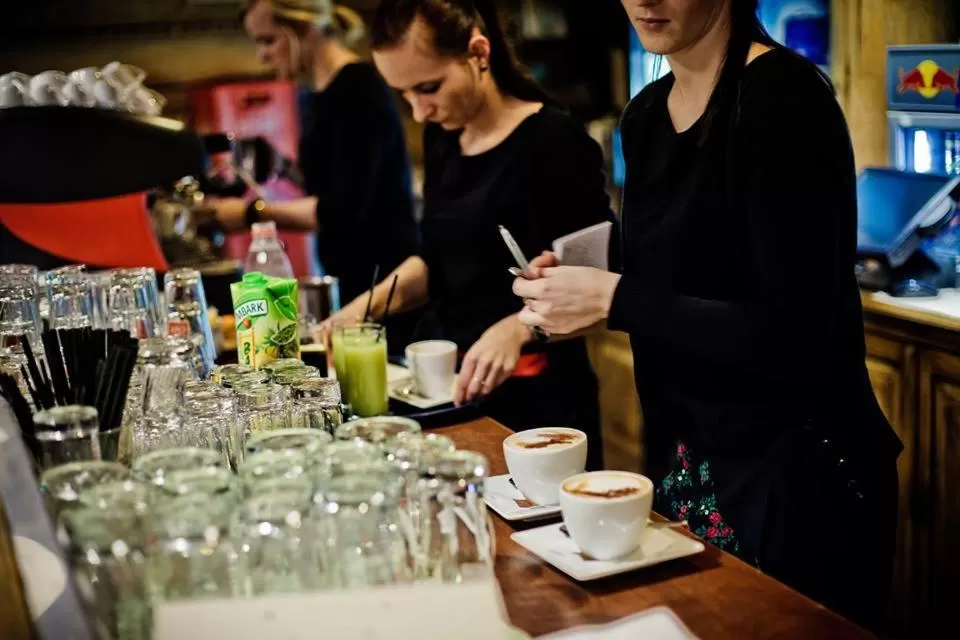 Guests in Hotel Restauracja Piwnica Rycerska