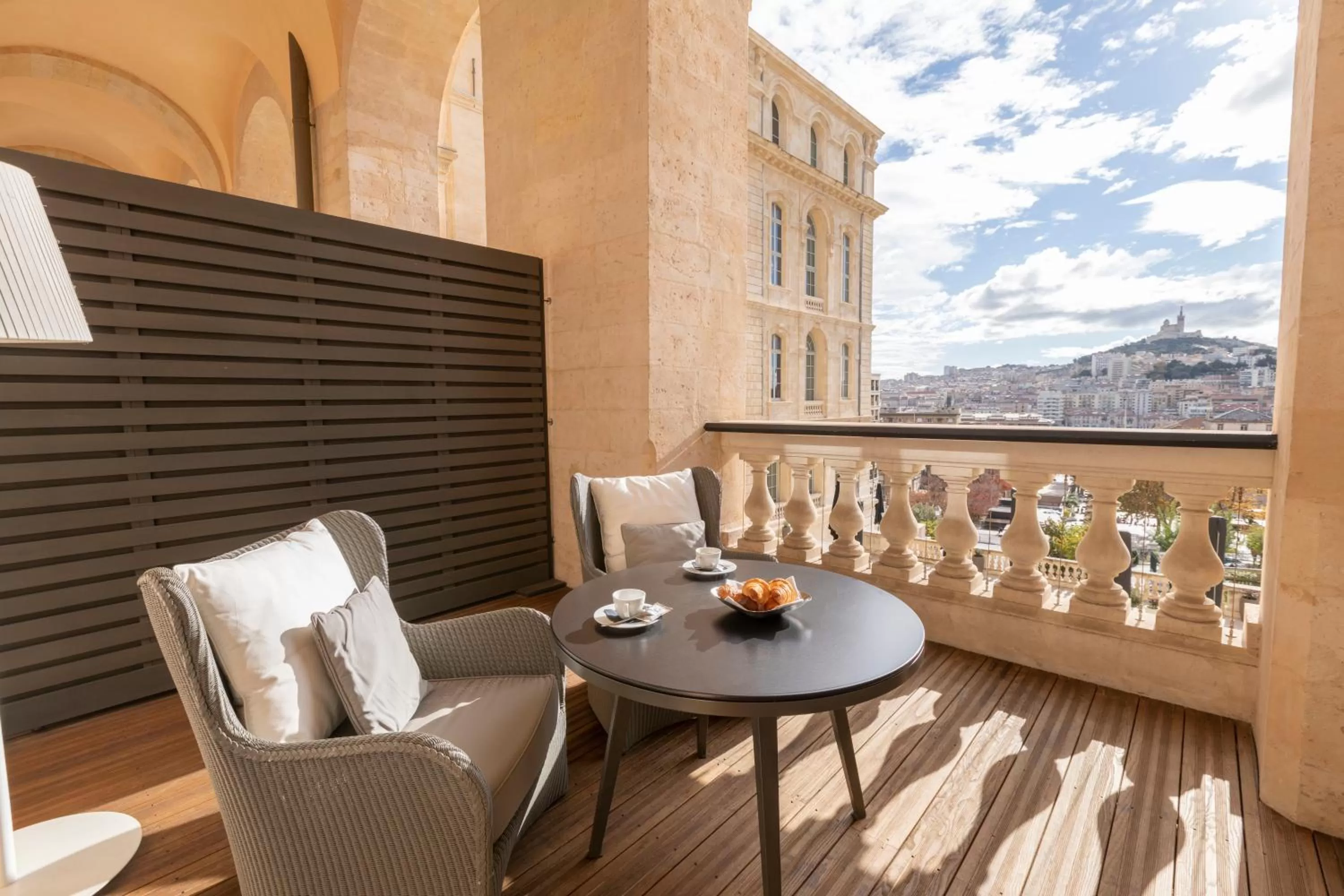Balcony/Terrace in InterContinental Marseille - Hotel Dieu by IHG