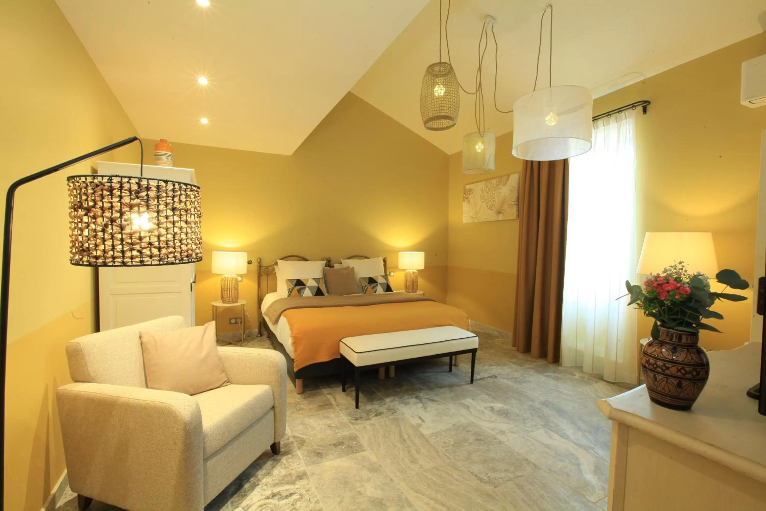 Photo of the whole room, Bed in Chambres D' hôtes Les Ormes