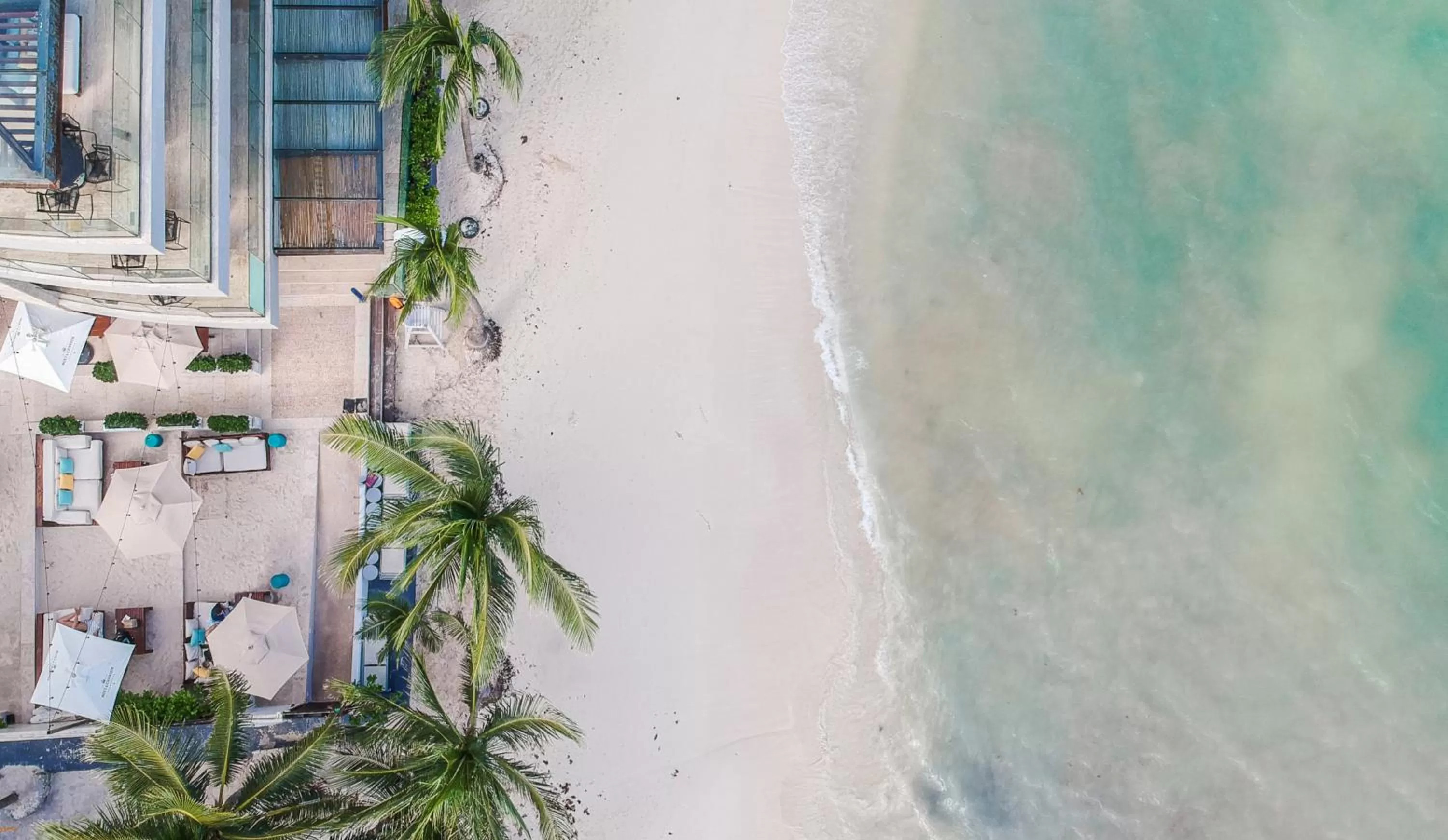 Beach in Thompson Playa del Carmen Beach House, part of Hyatt