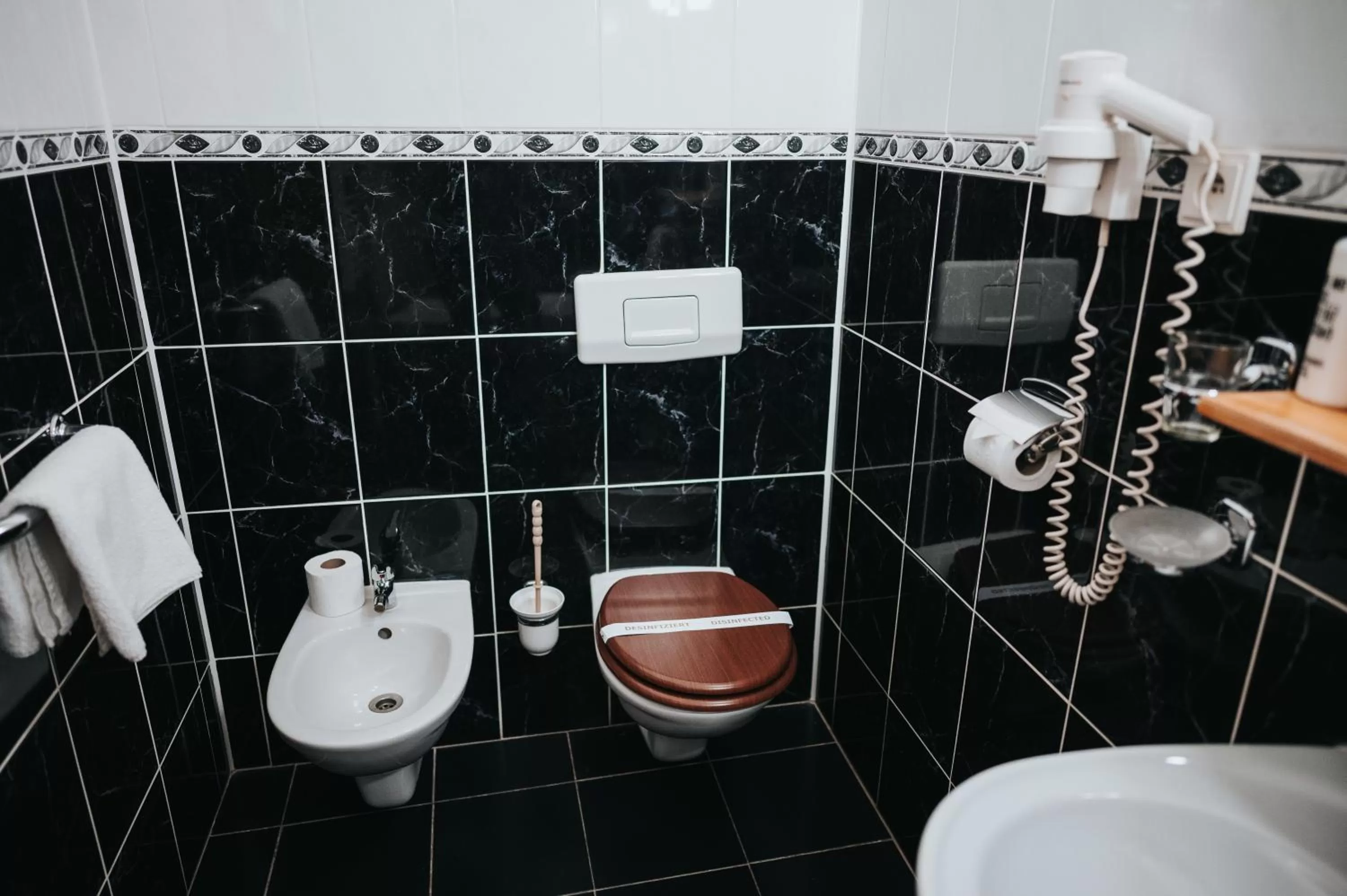 Bathroom in Hotel Centrum