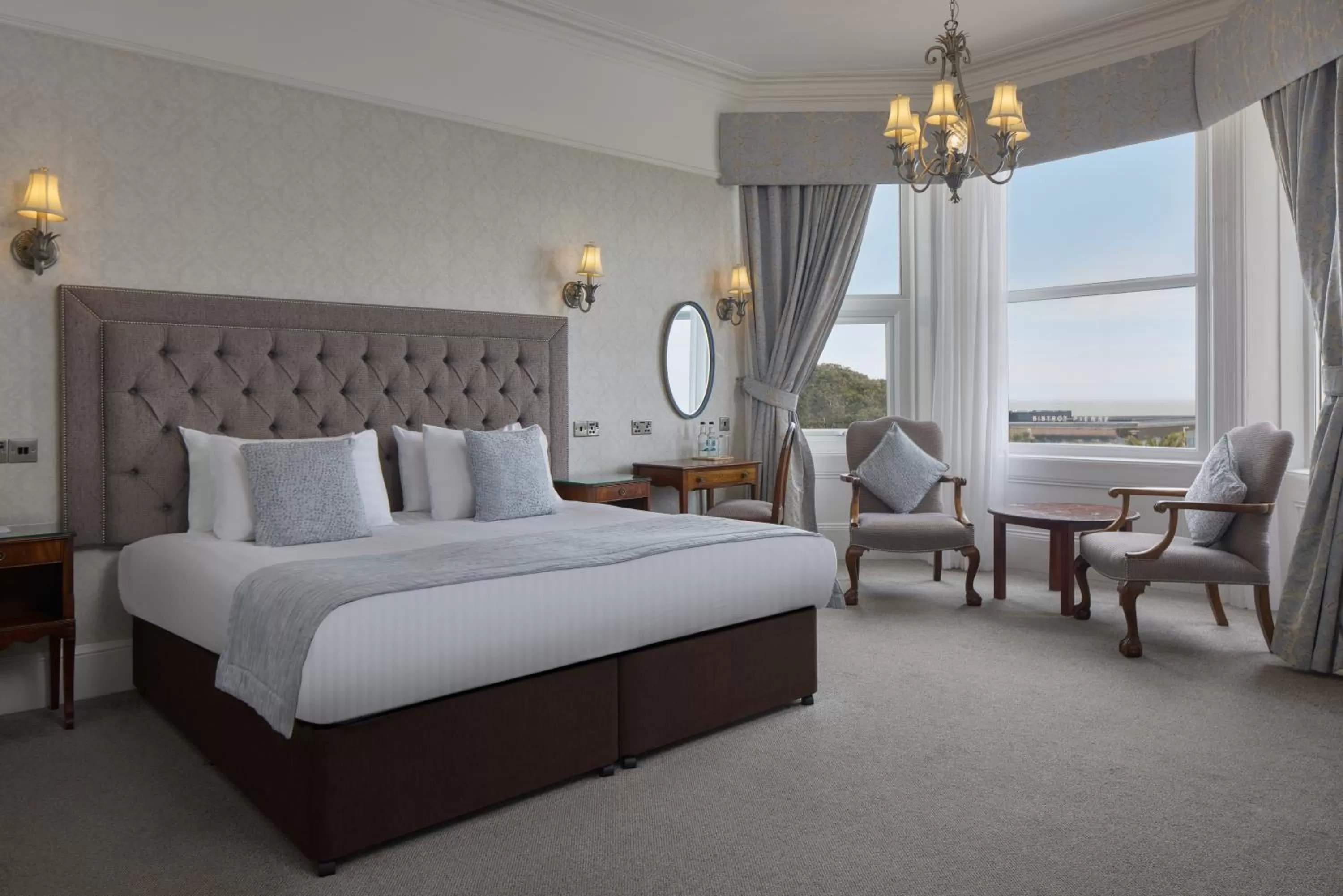 Bedroom, Bed in The Lansdowne, Eastbourne