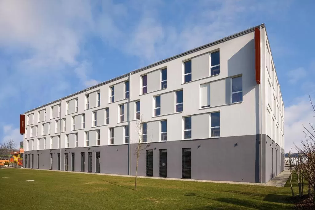 Property building in Atomis Hotel Dachau Munich