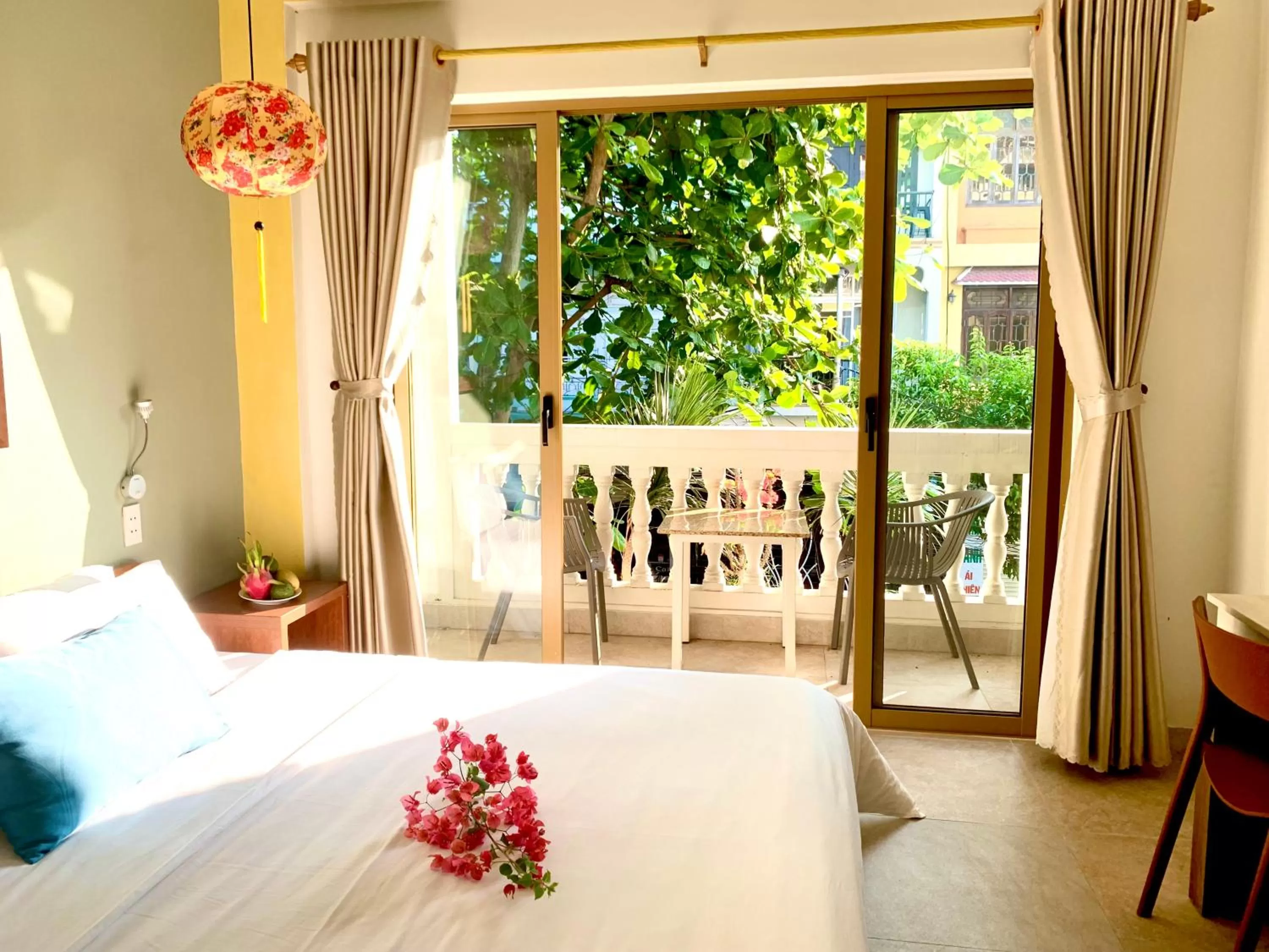 Bed in DE VIVRE HOI AN - Aman Boutique Hotel