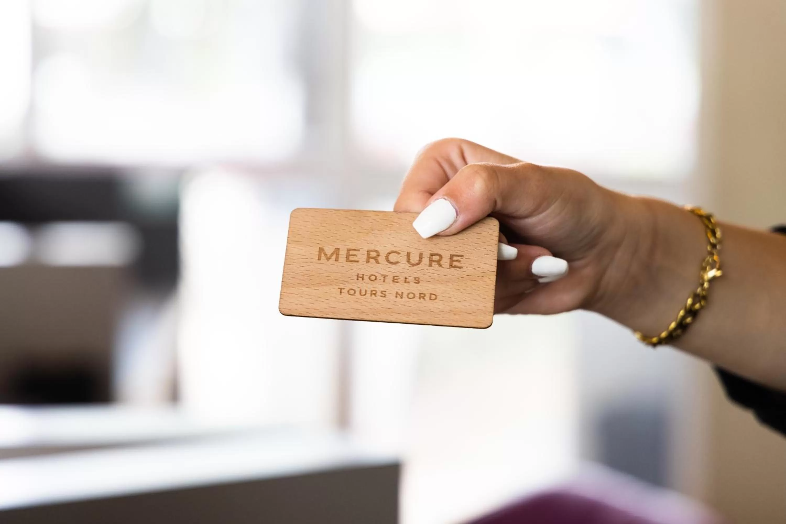 Lobby or reception in Mercure Tours Nord