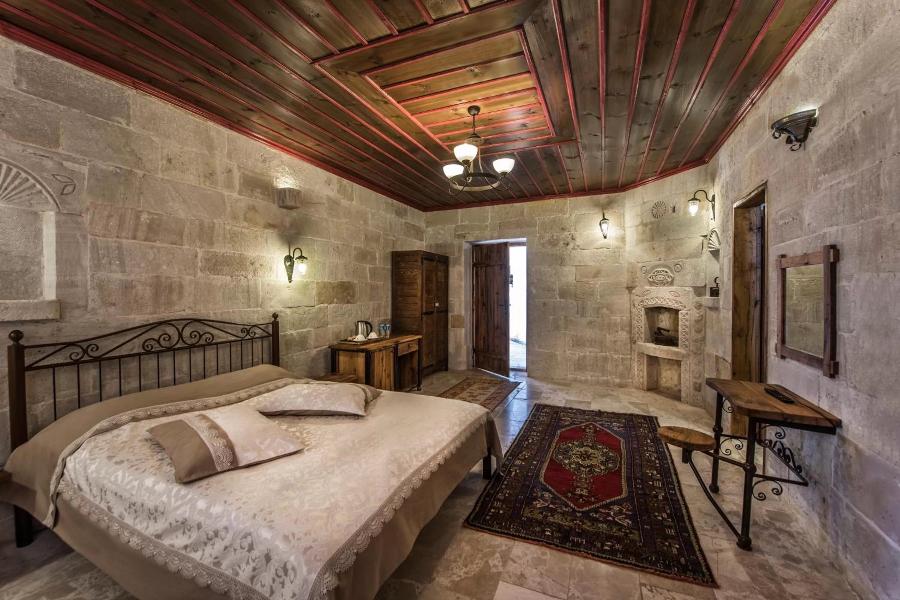 Bedroom, Bed in Aydinli Cave Hotel
