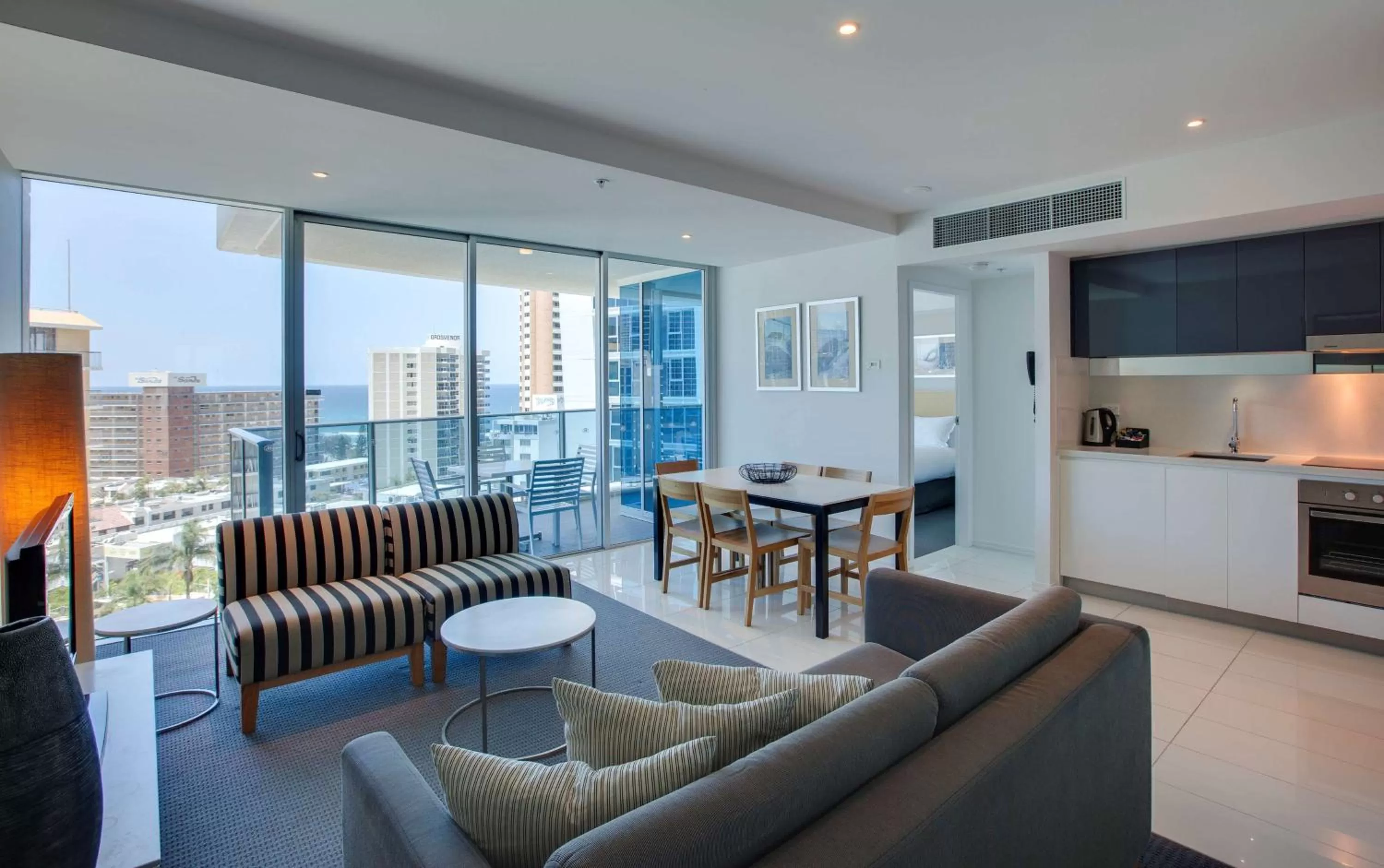 Kitchen or kitchenette in Hilton Surfers Paradise Hotel & Residences