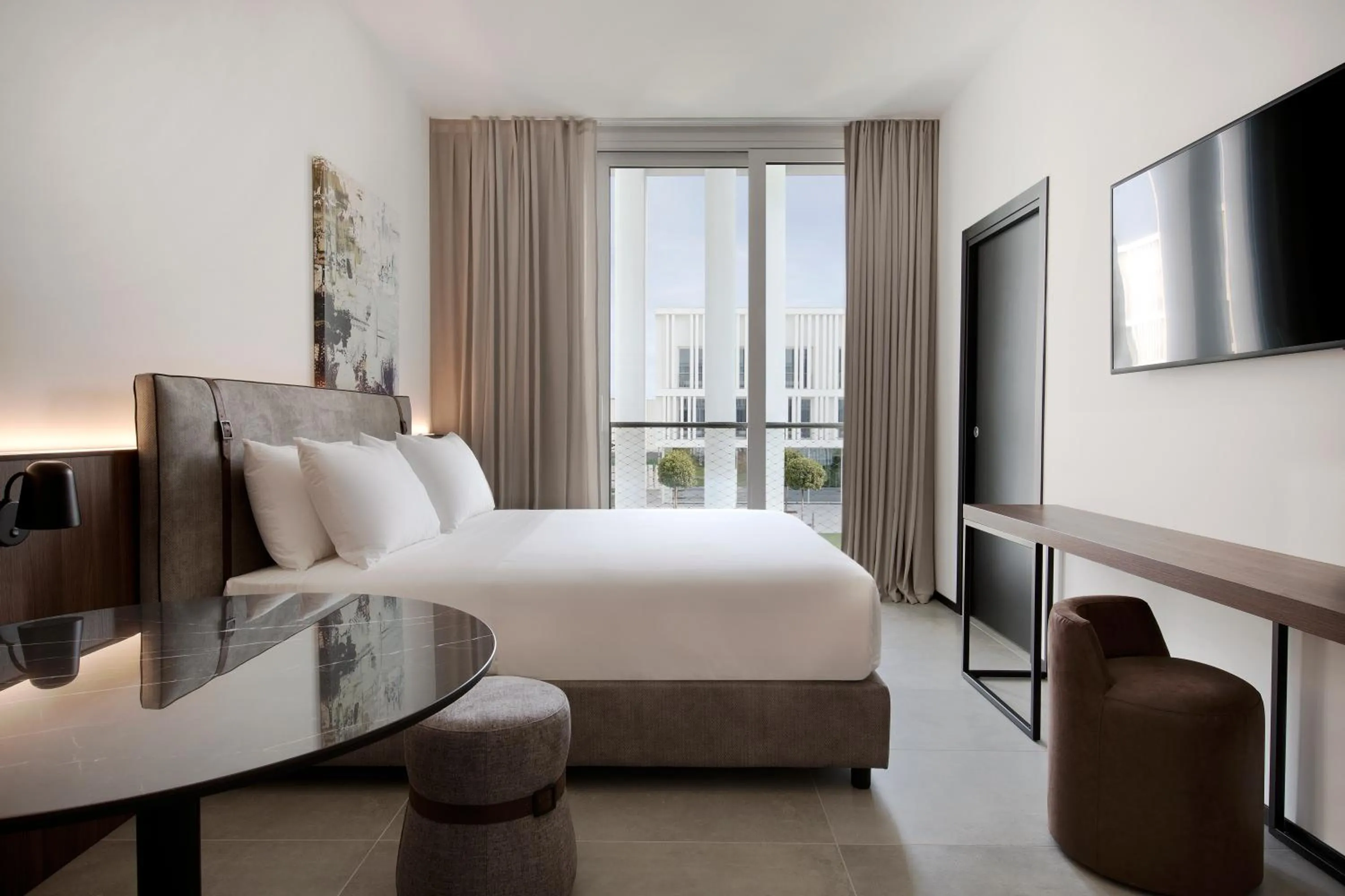 Photo of the whole room, Bed in J Hotel