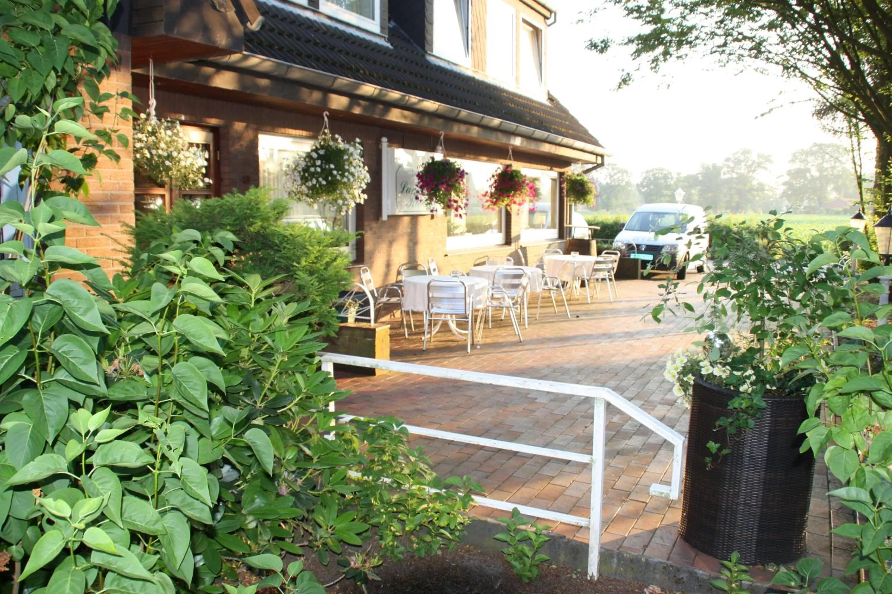 Patio in Landhaus Riedel