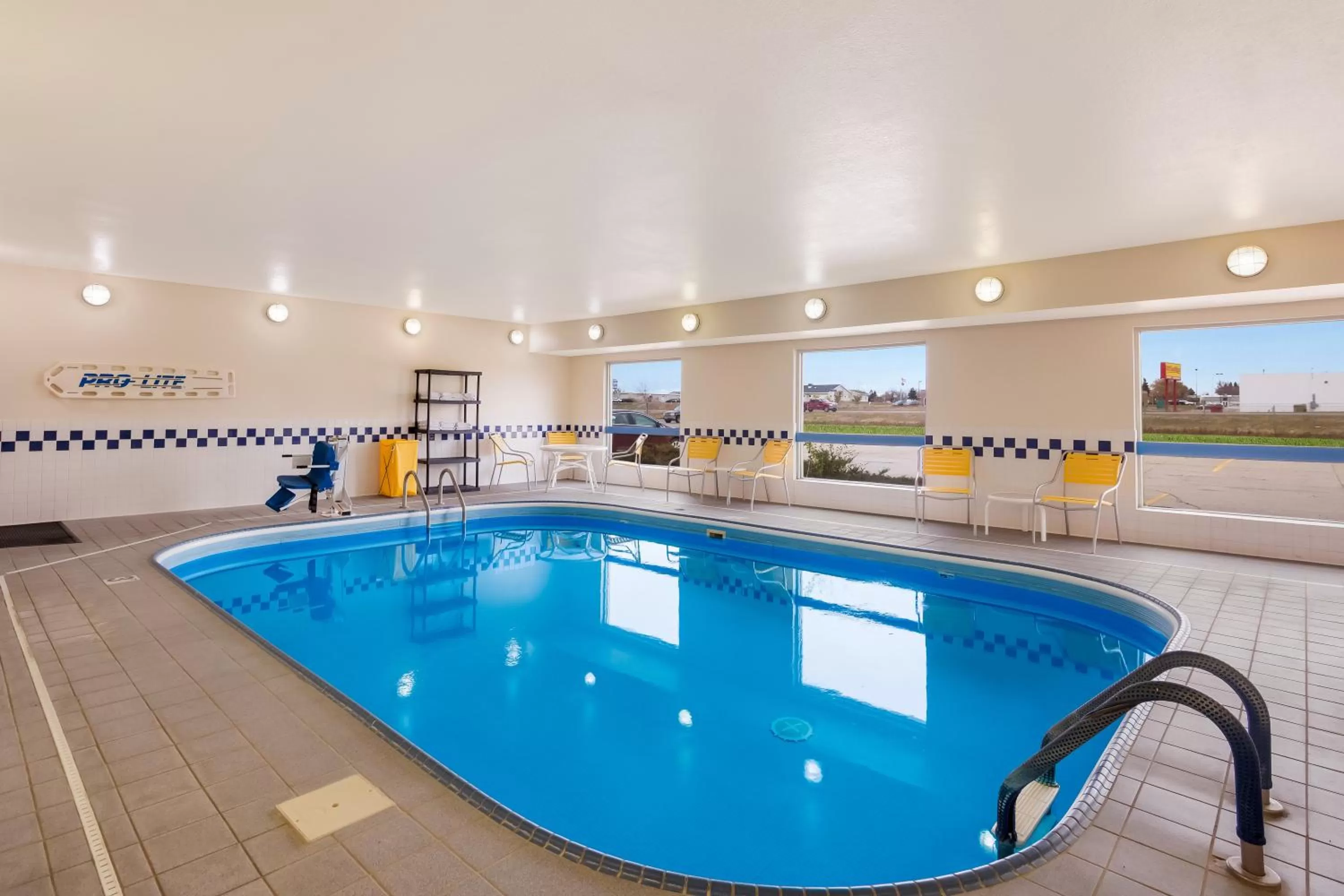Swimming pool in AmericInn by Wyndham Minot