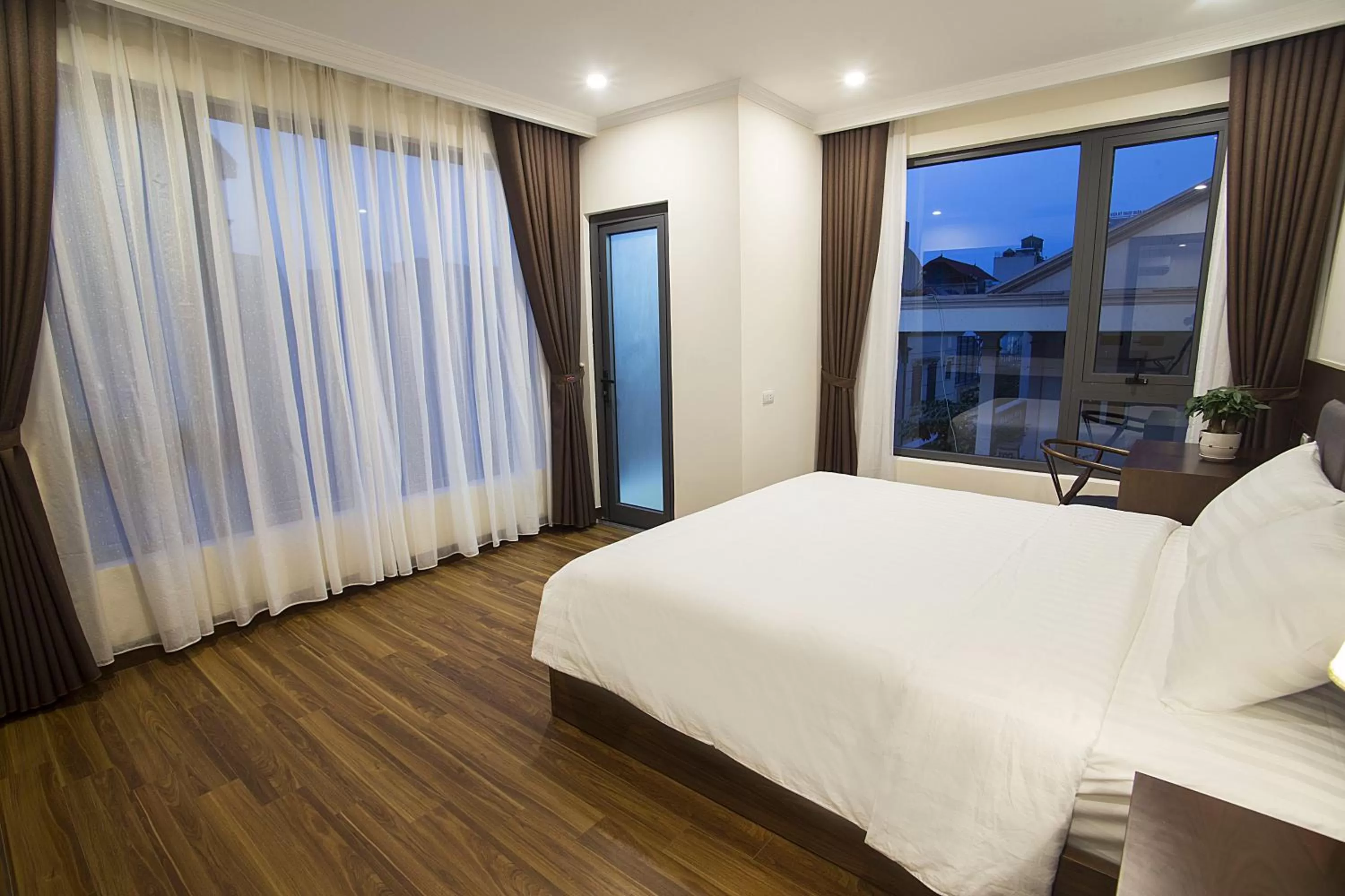 Bed in Newsky Serviced Apartment