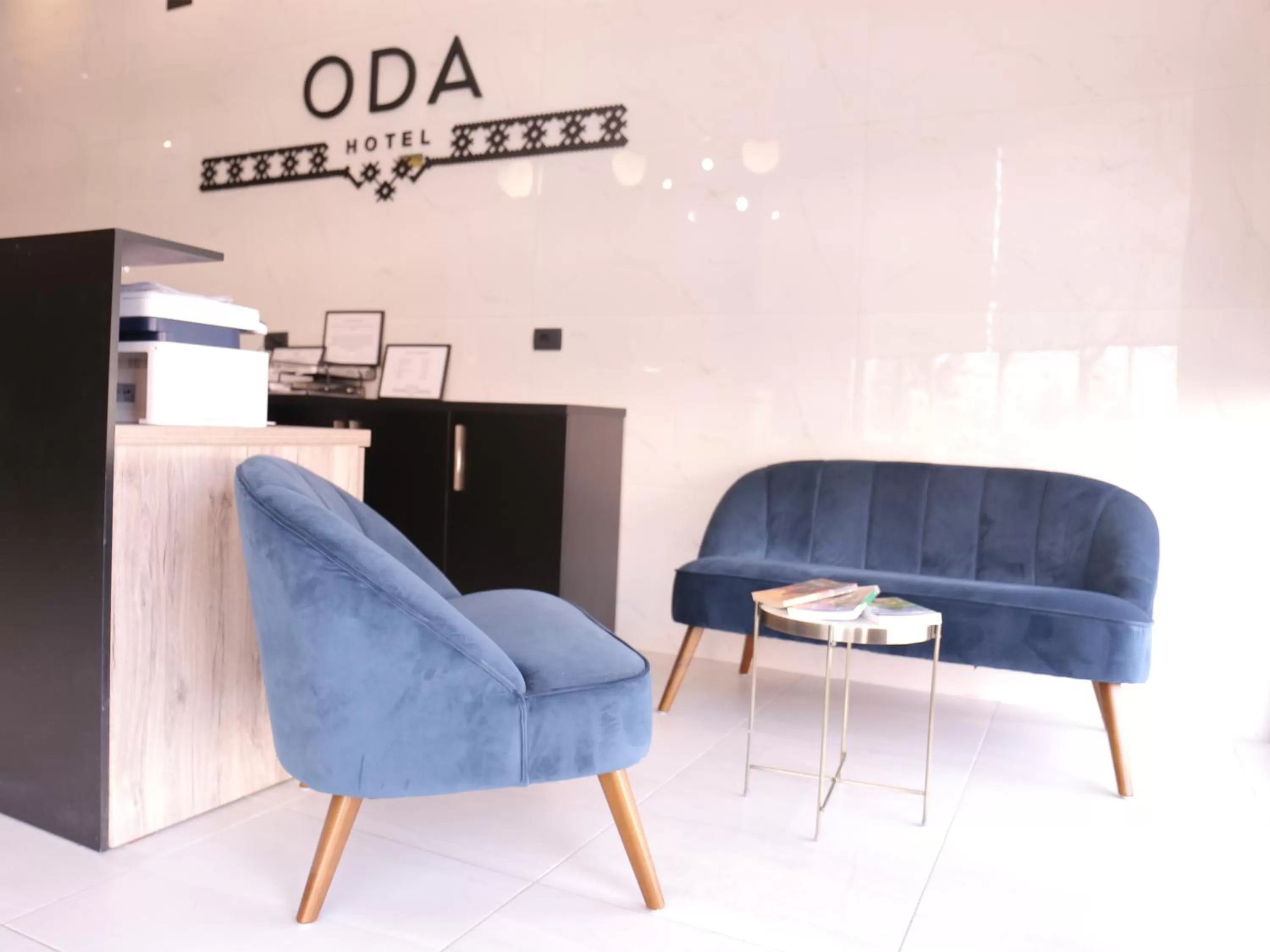 Lobby or reception in Oda Hotel Tirana