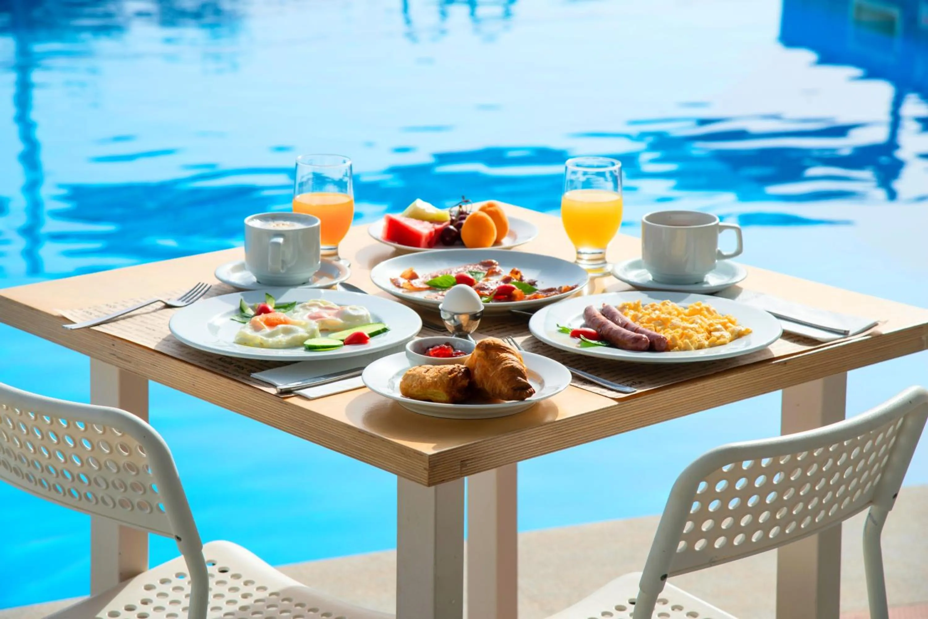 Breakfast in Elounda Krini Hotel