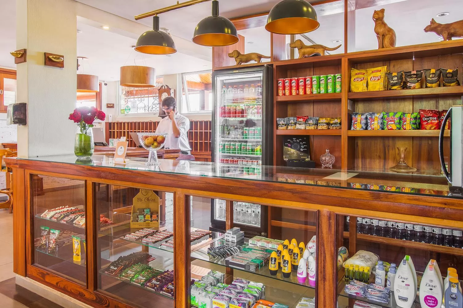 Lobby or reception, Supermarket/Shops in Hotel Villa Lobos Spa Romantik