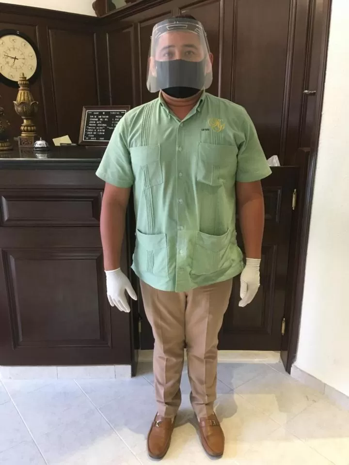 Staff in Hotel Plaza Campeche