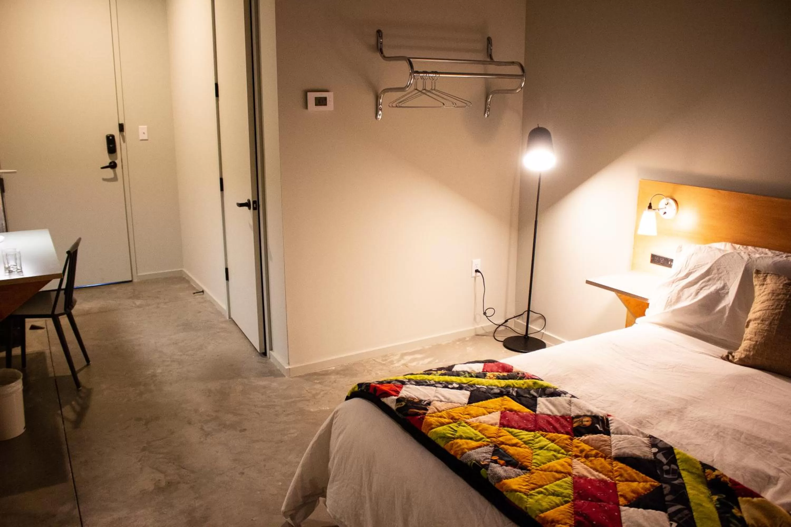 Bed in Travelers Hotel